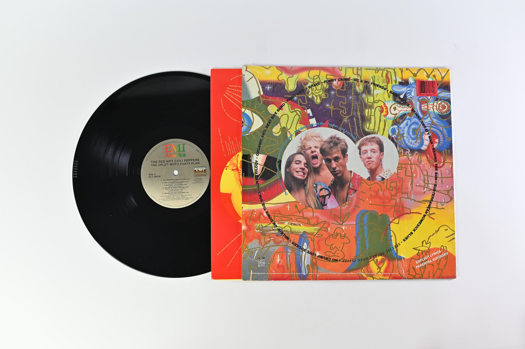 Red Hot Chili Peppers - The Uplift Mofo Party Plan on EMI America