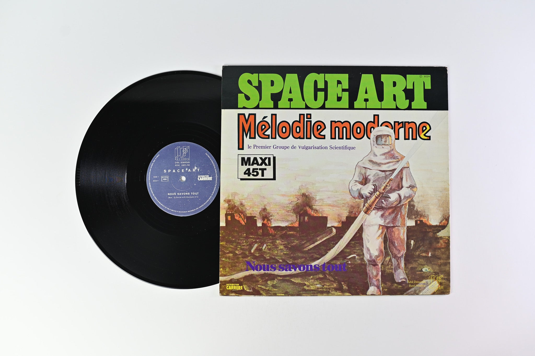 Space Art - Nous Savons Tout / Mélodie Moderne on If Records