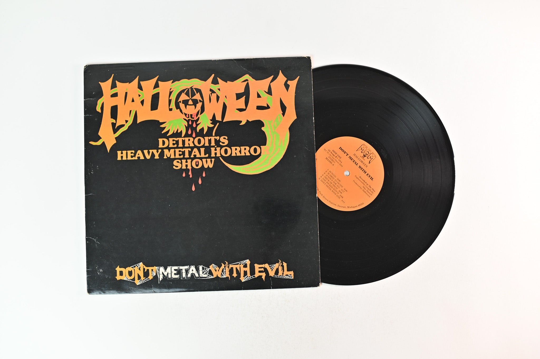 Halloween - Don't Metal With Evil on Motor City Metal Signed