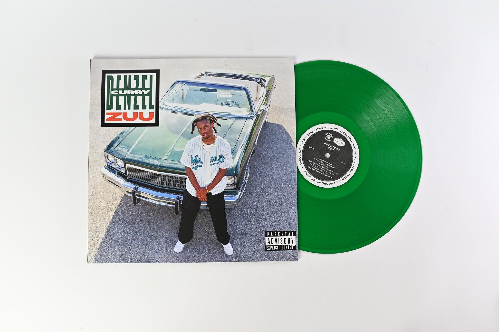 Denzel Curry - Zuu on Loma Vista Green Transparent Vinyl