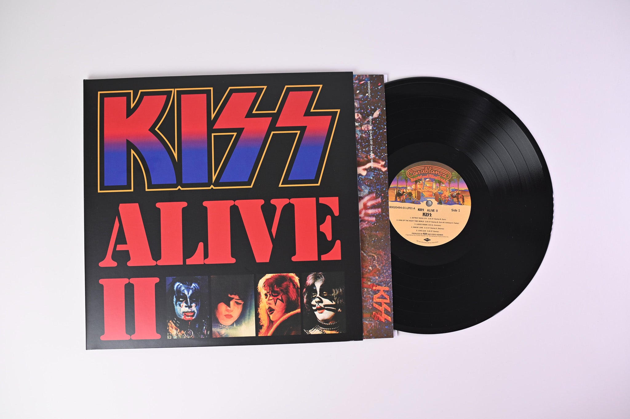 Kiss - Alive II on Casablanca/Mercury Reissue