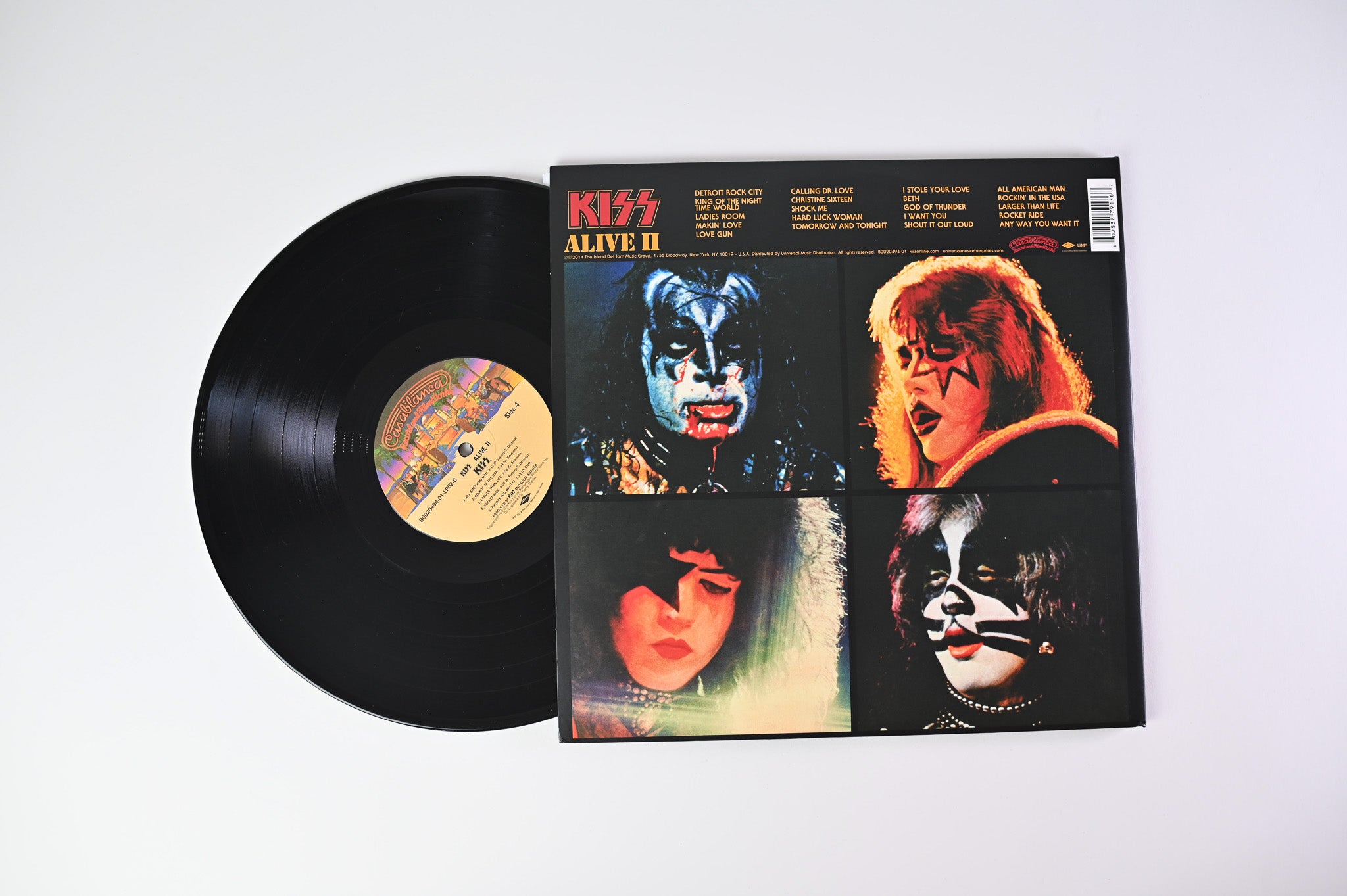 Kiss - Alive II on Casablanca/Mercury Reissue