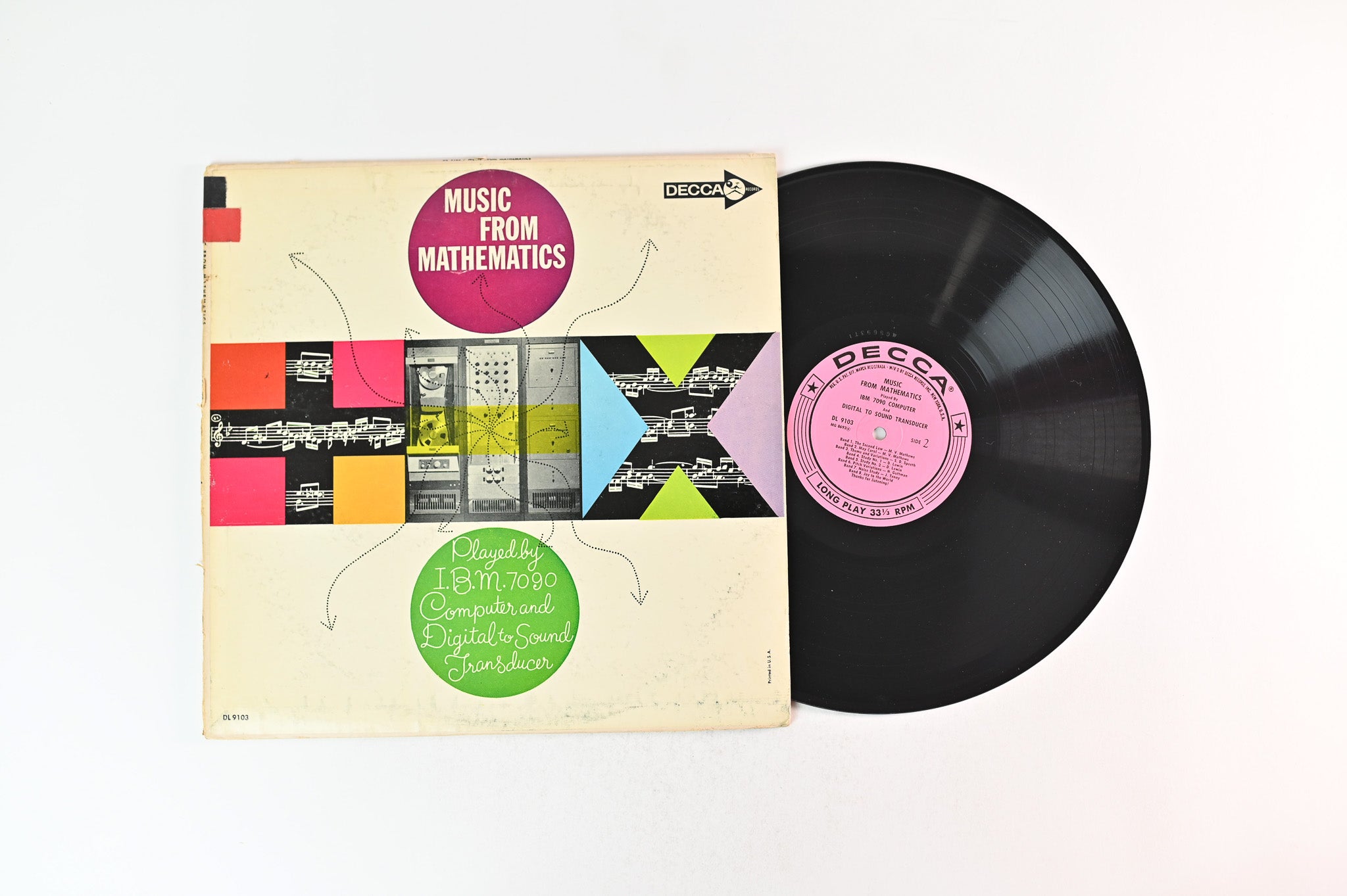 Records By Using Math Various - Music From Mathematics on Decca Mono
