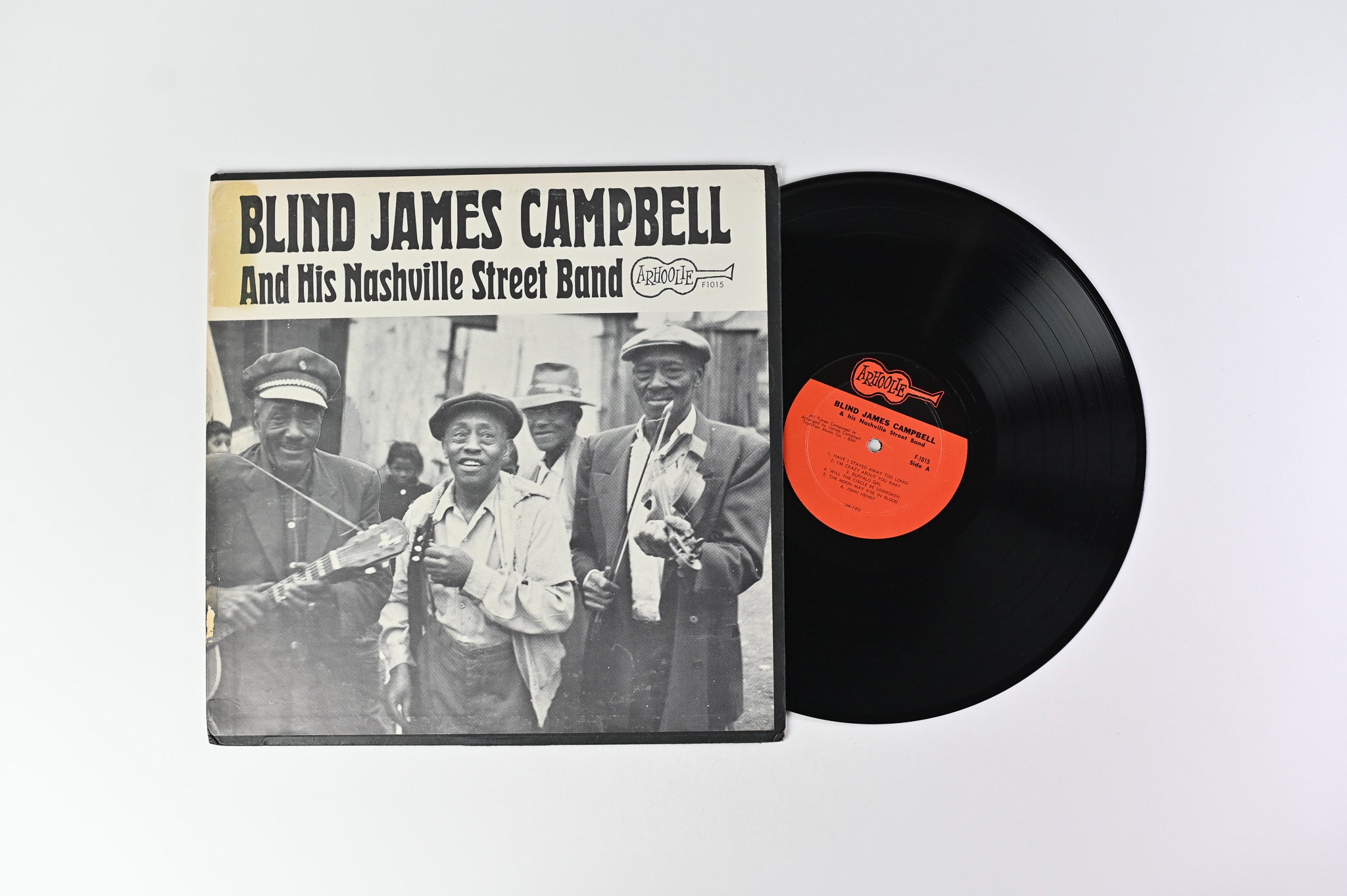 Blind James Campbell - Blind James Campbell And His Nashville Street Band on Arhoolie