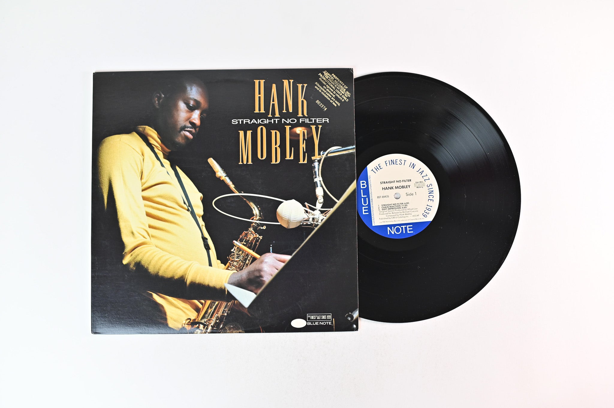 Hank Mobley - Straight No Filter on Blue Note DMM