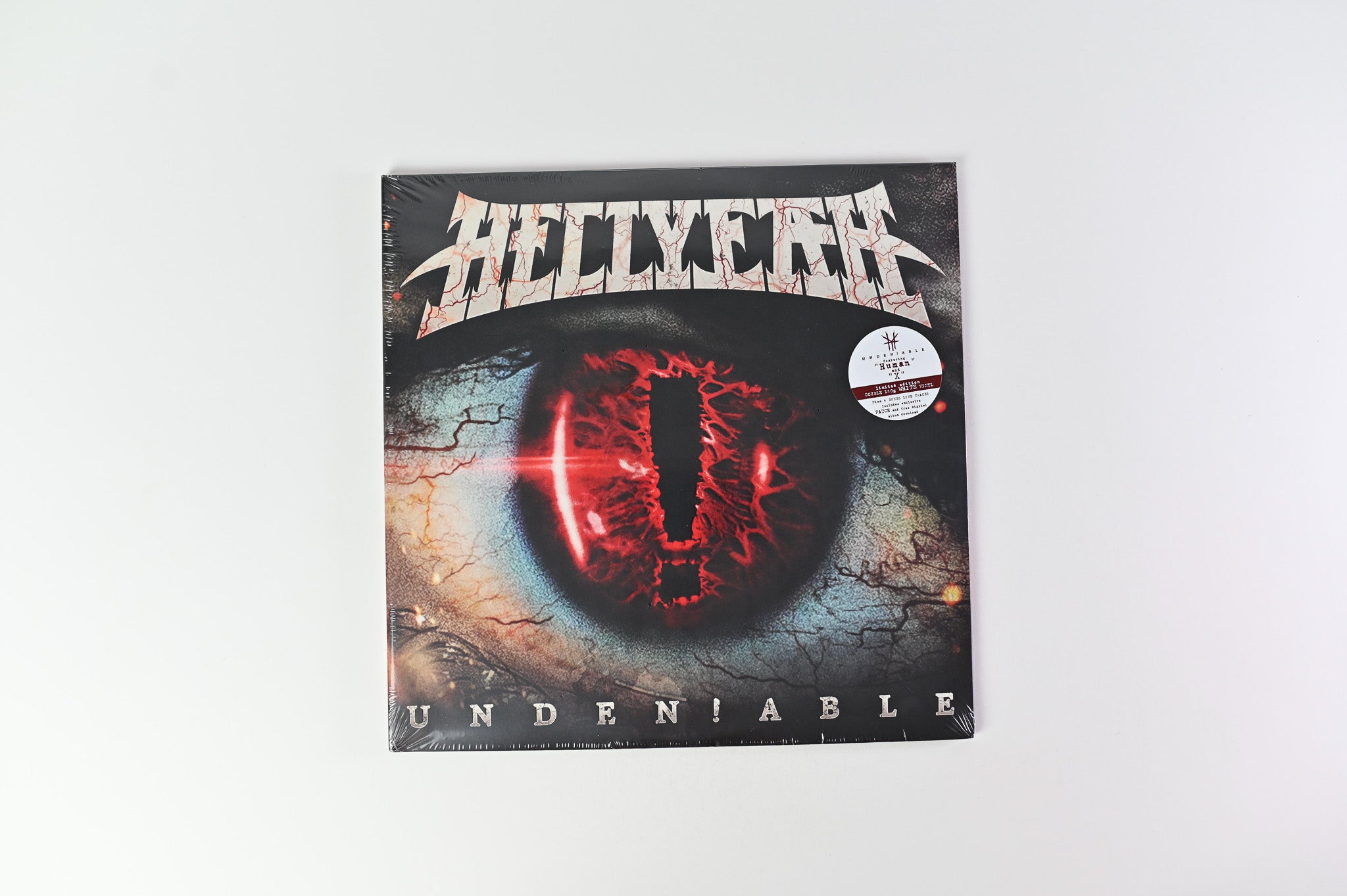 Hellyeah - Unden!able on Eleven Seven Ltd Deluxe White Vinyl Sealed