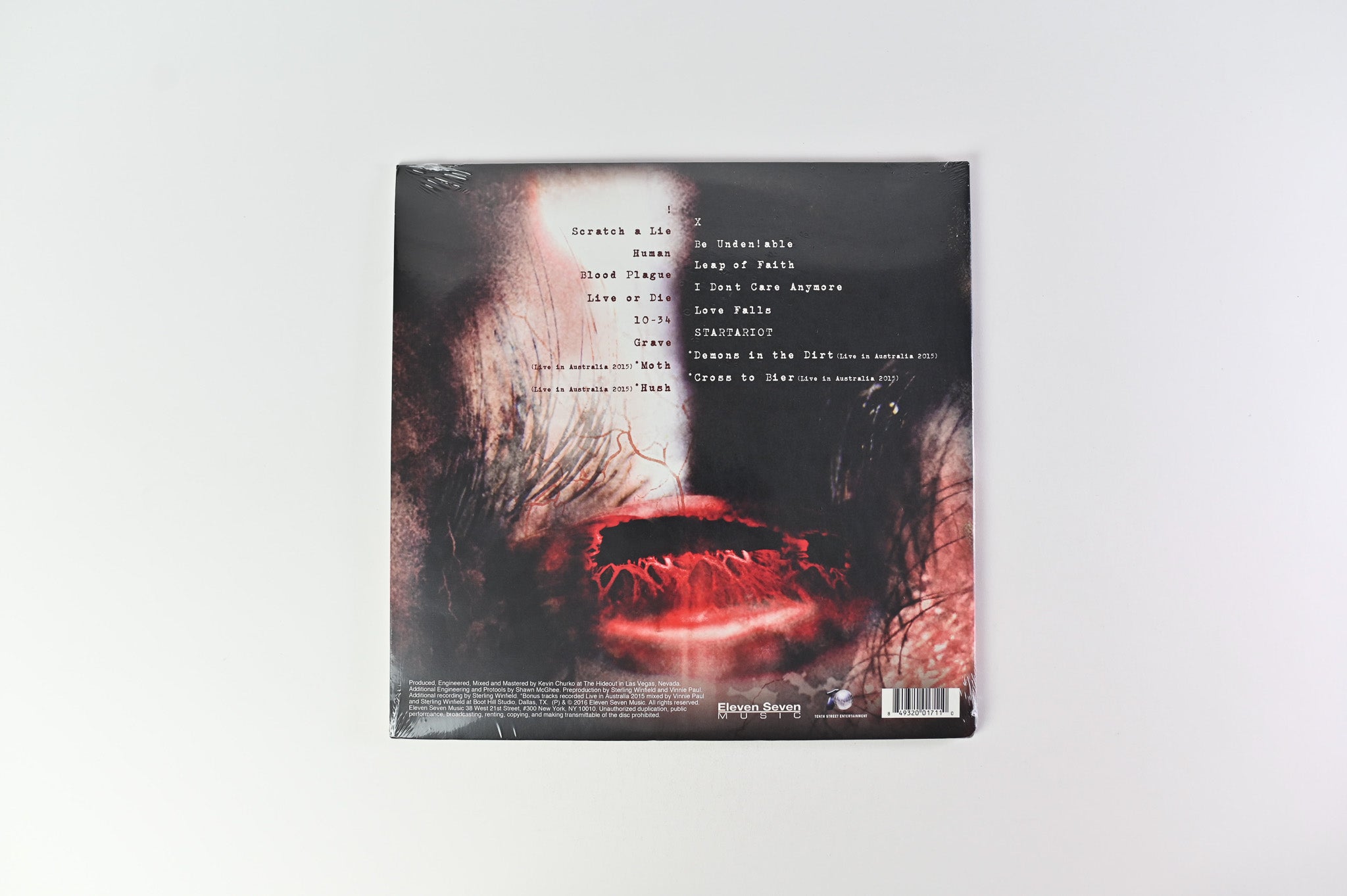 Hellyeah - Unden!able on Eleven Seven Ltd Deluxe White Vinyl Sealed