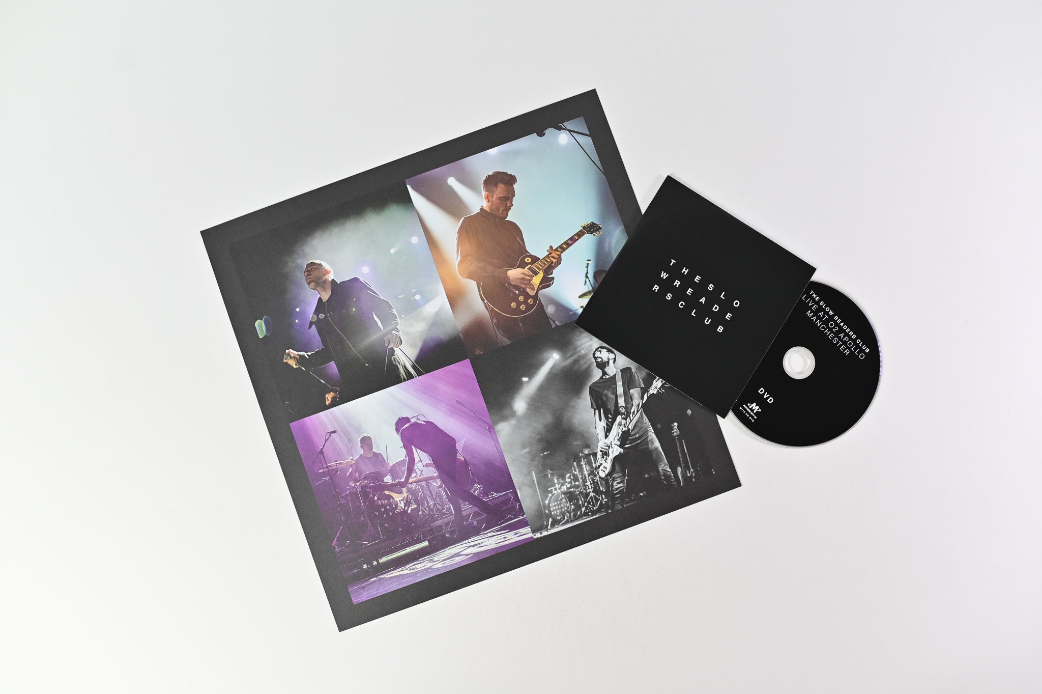The Slow Readers Club - Live At O2 Apollo Manchester on Modern Sky Clear / Black Splatter