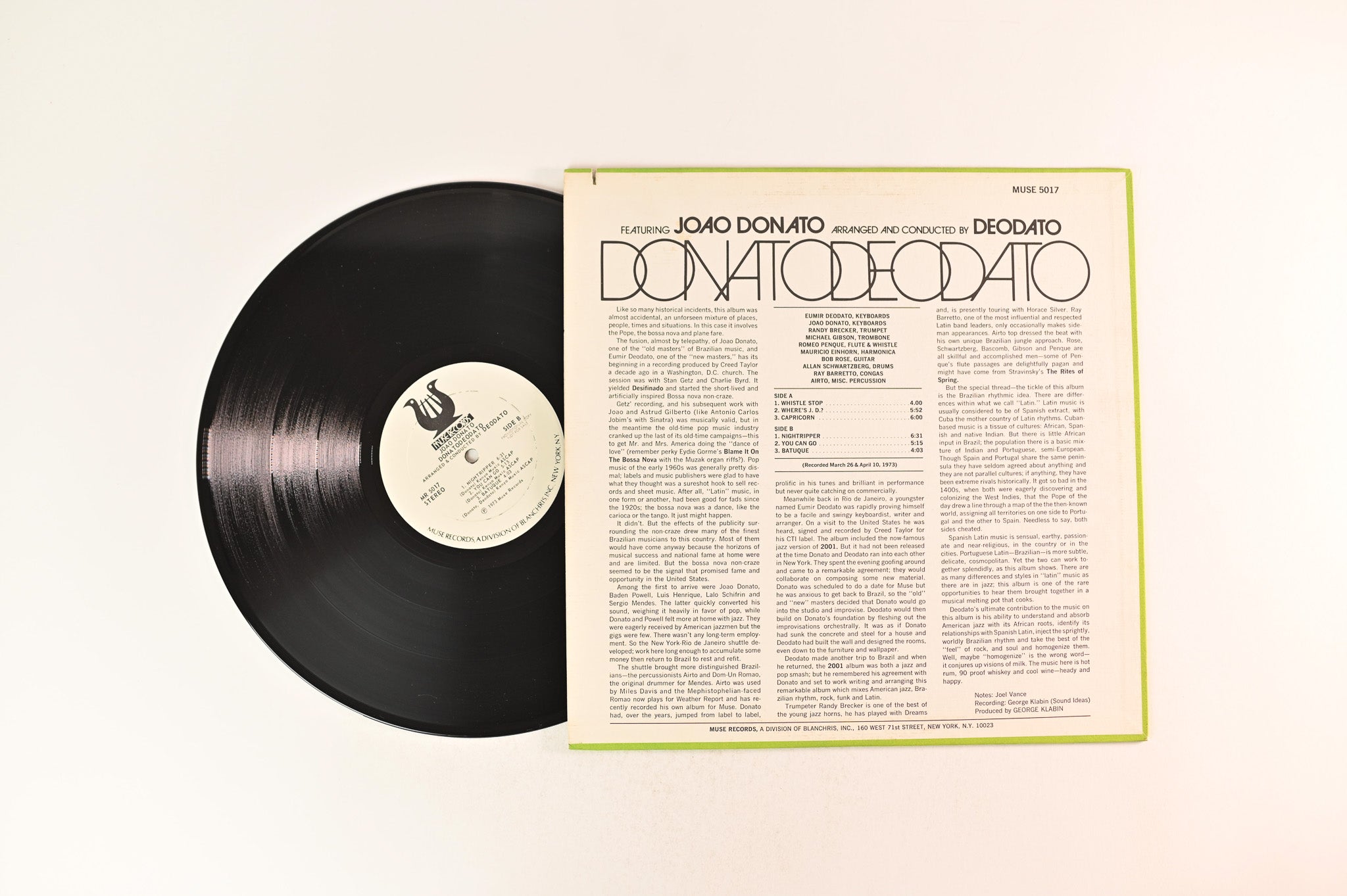 João Donato - DonatoDeodato on Muse Promo