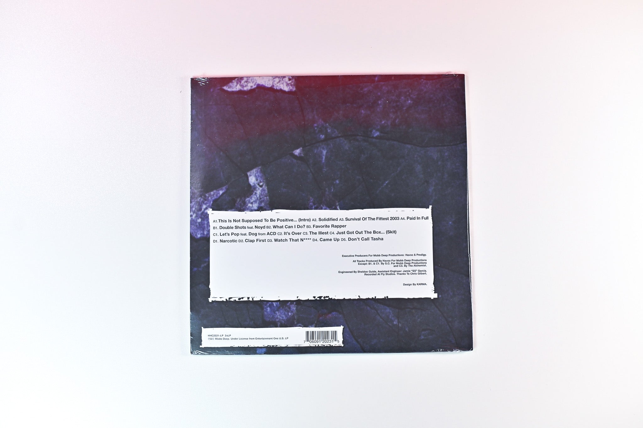 Mobb Deep - Free Agents—The Murda Mixtape, Volume One on Get On Down - Sealed Clear Smokey Vinyl