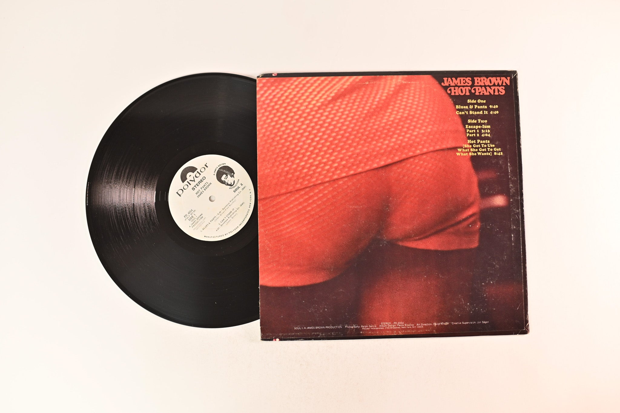 James Brown - Hot Pants on Polydor Promo