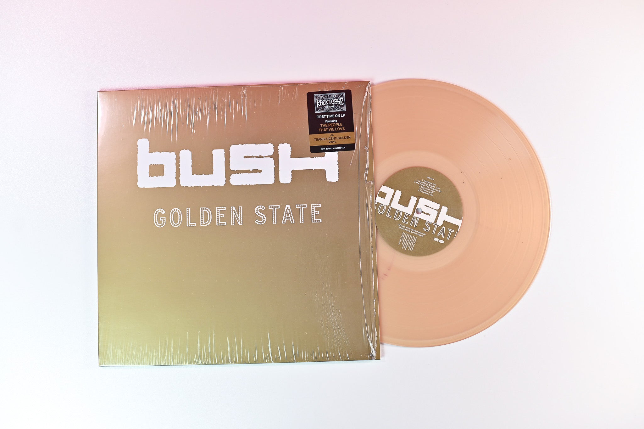 Bush - Golden State on Atlantic / Rhino - Gold Vinyl