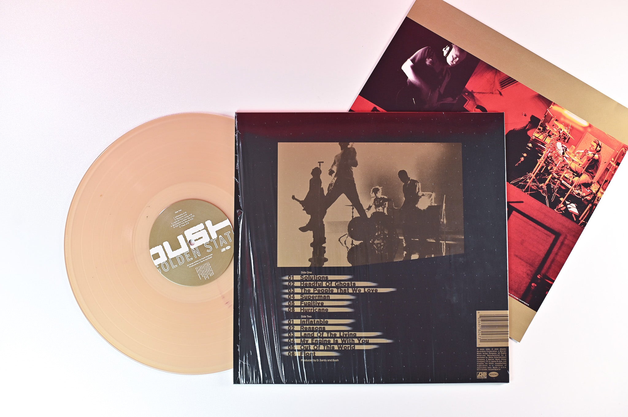 Bush - Golden State on Atlantic / Rhino - Gold Vinyl
