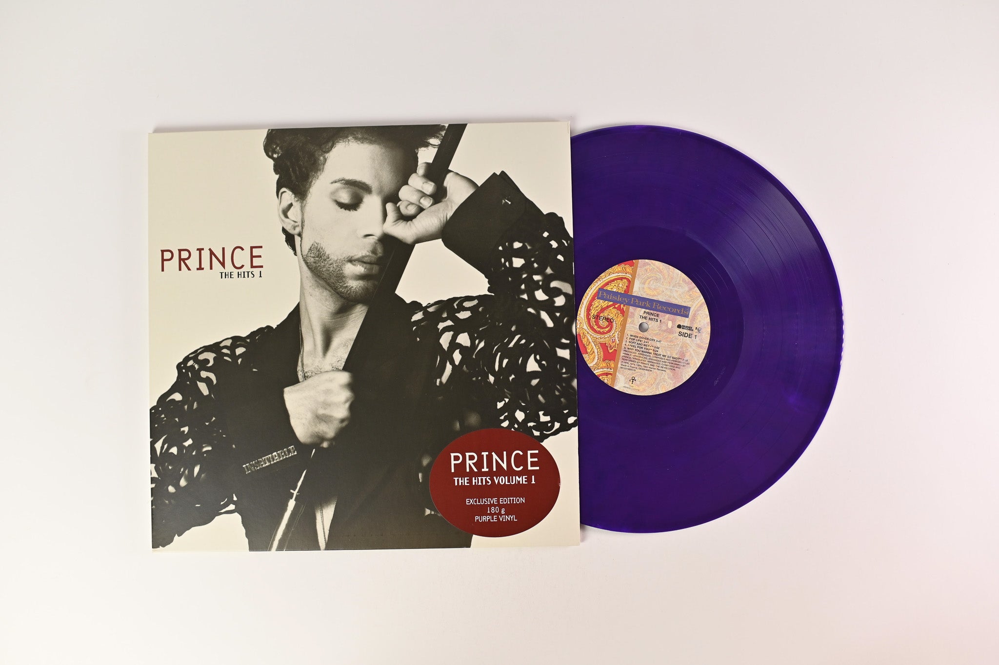 Prince - The Hits 1 on Warner Records Purple Vinyl