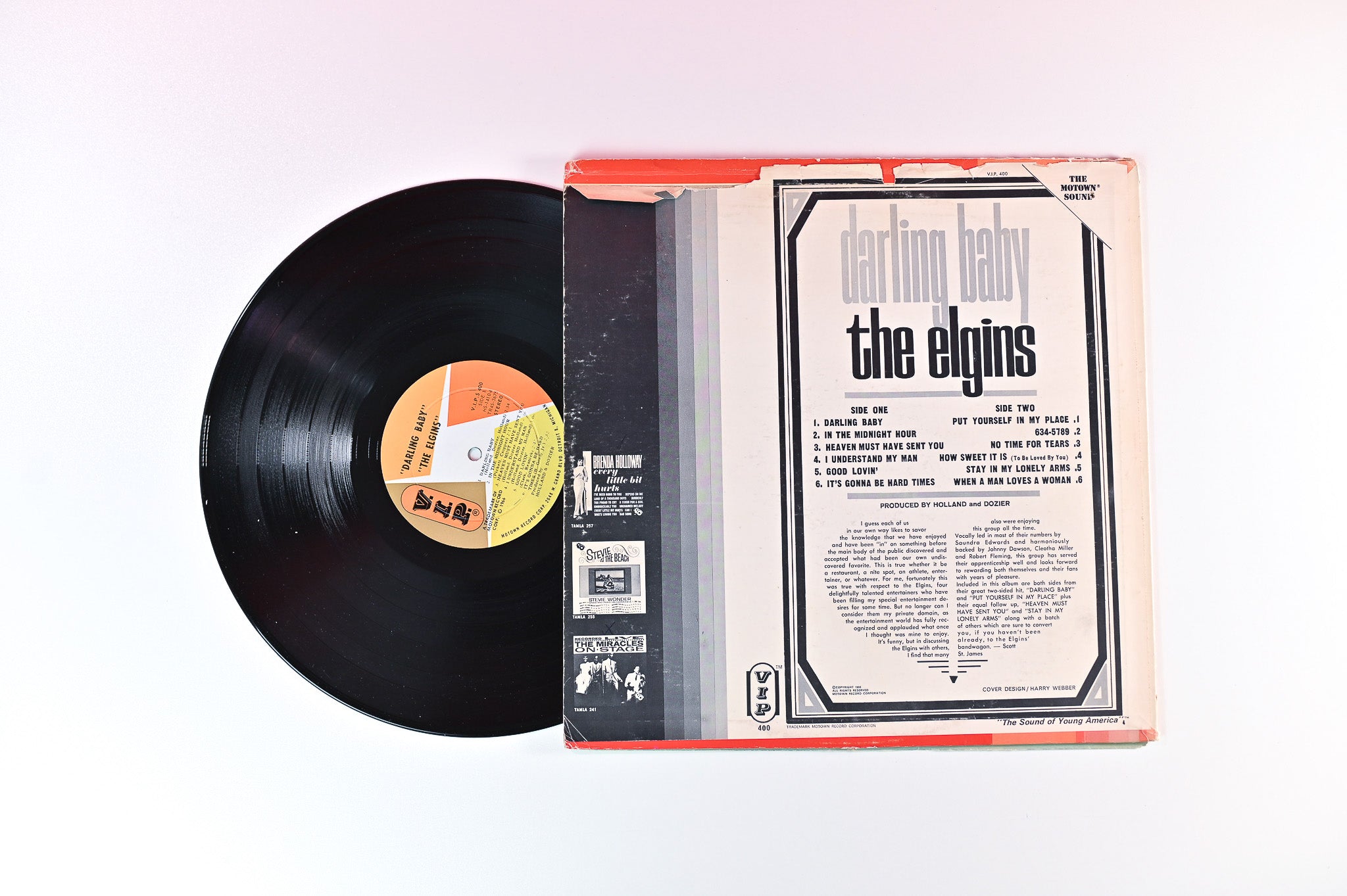 The Elgins - Darling Baby on V.I.P.
