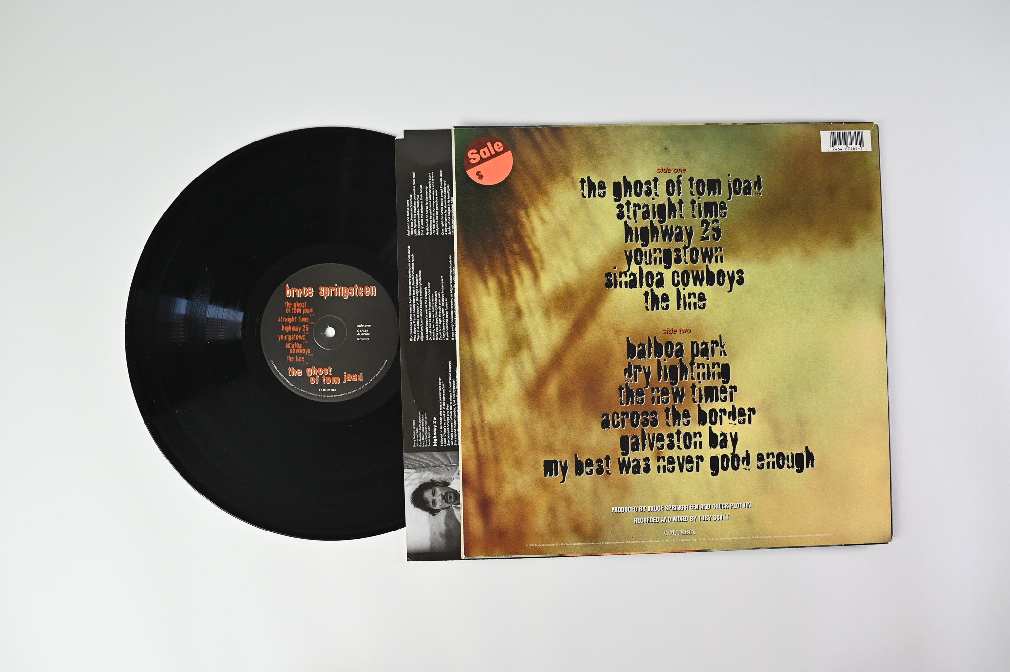 Bruce Springsteen - The Ghost Of Tom Joad on Columbia 1995 Pressing