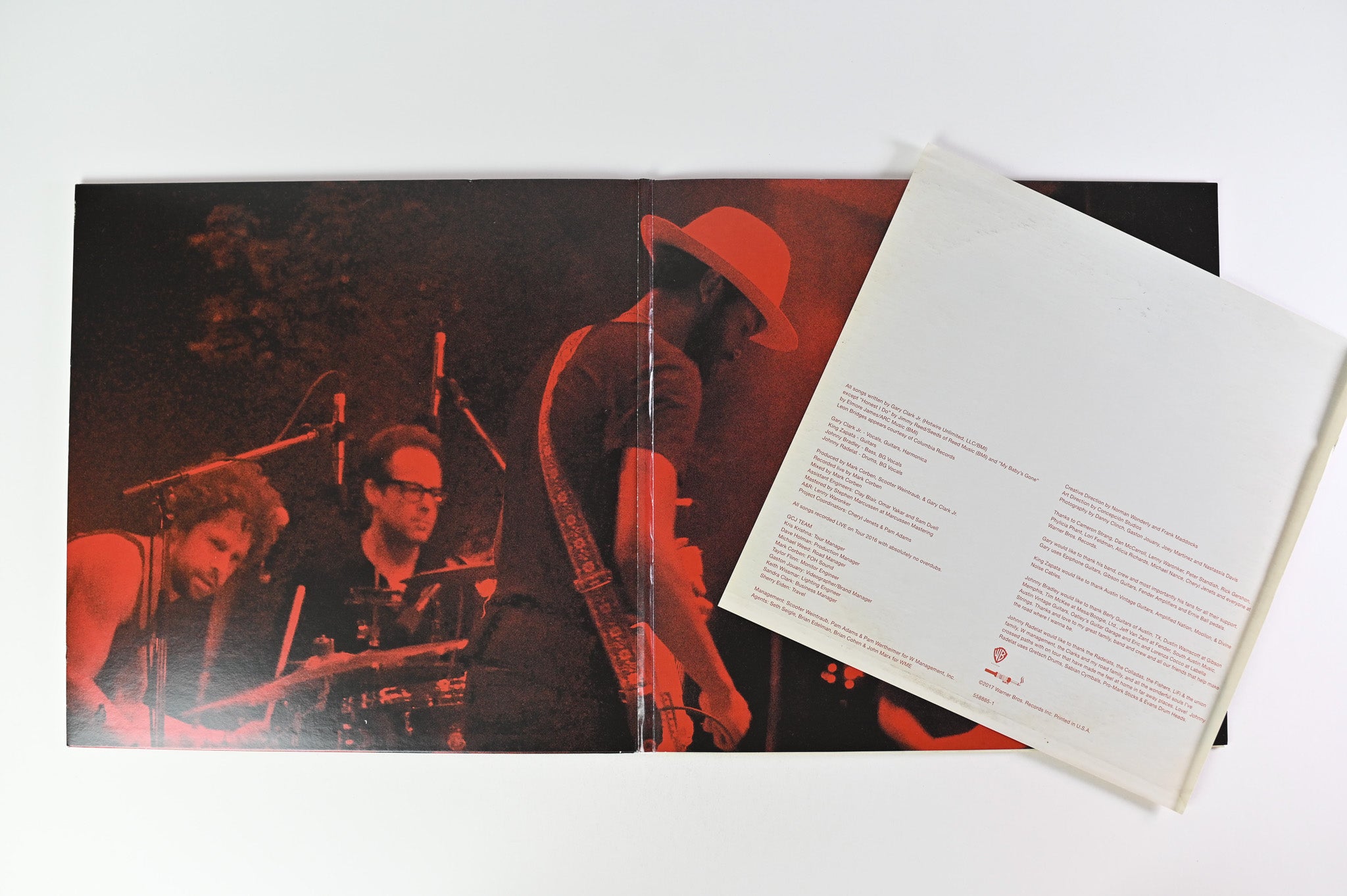Gary Clark Jr. - Live / North America 2016 on Warner Bros. Records Pink Vinyl