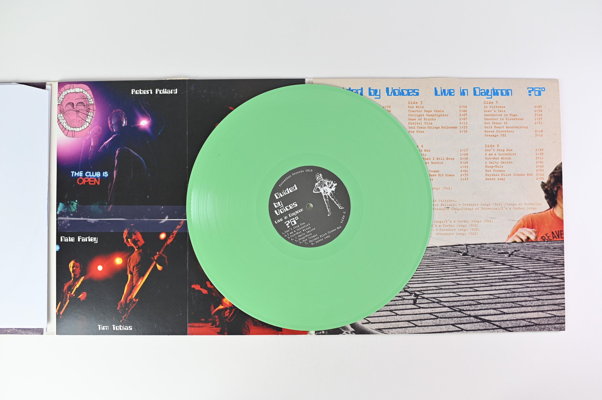 Guided By Voices - Live In Daytron ? 6° on Rockathon Neon Vinyl
