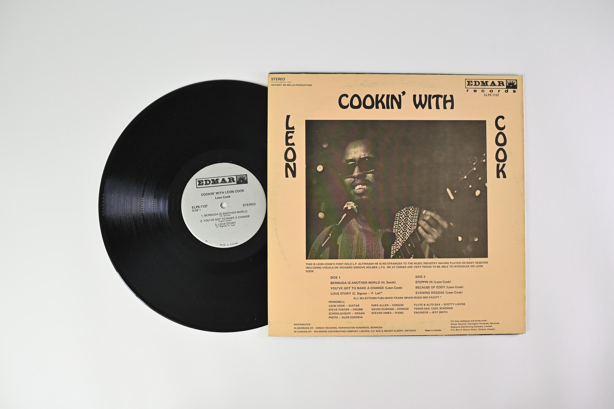 Leon Cook - Cookin' With Leon Cook on Edmar Records