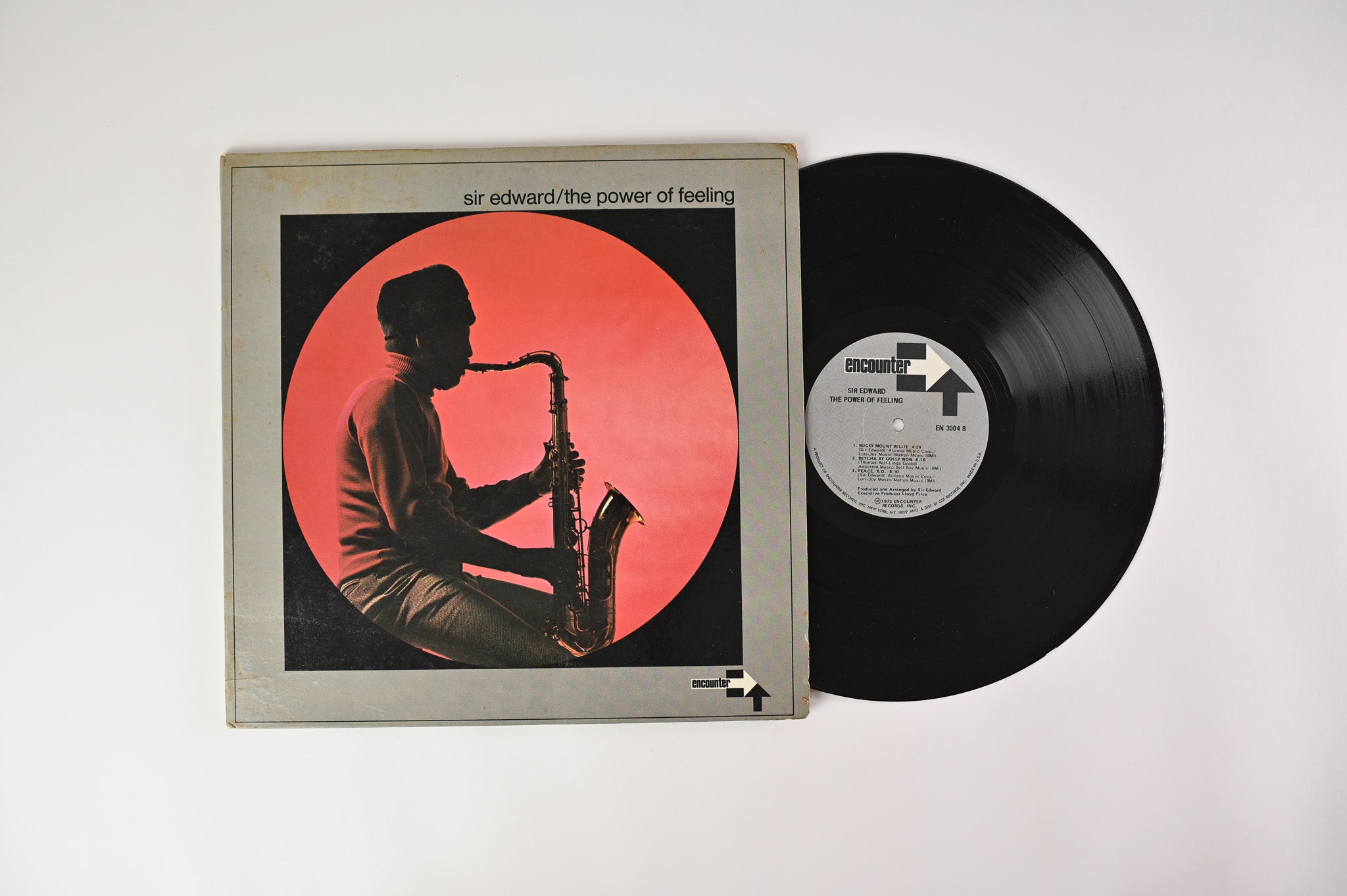 Sir Edward (Harold Vick) - The Power Of Feeling on Encounter Records
