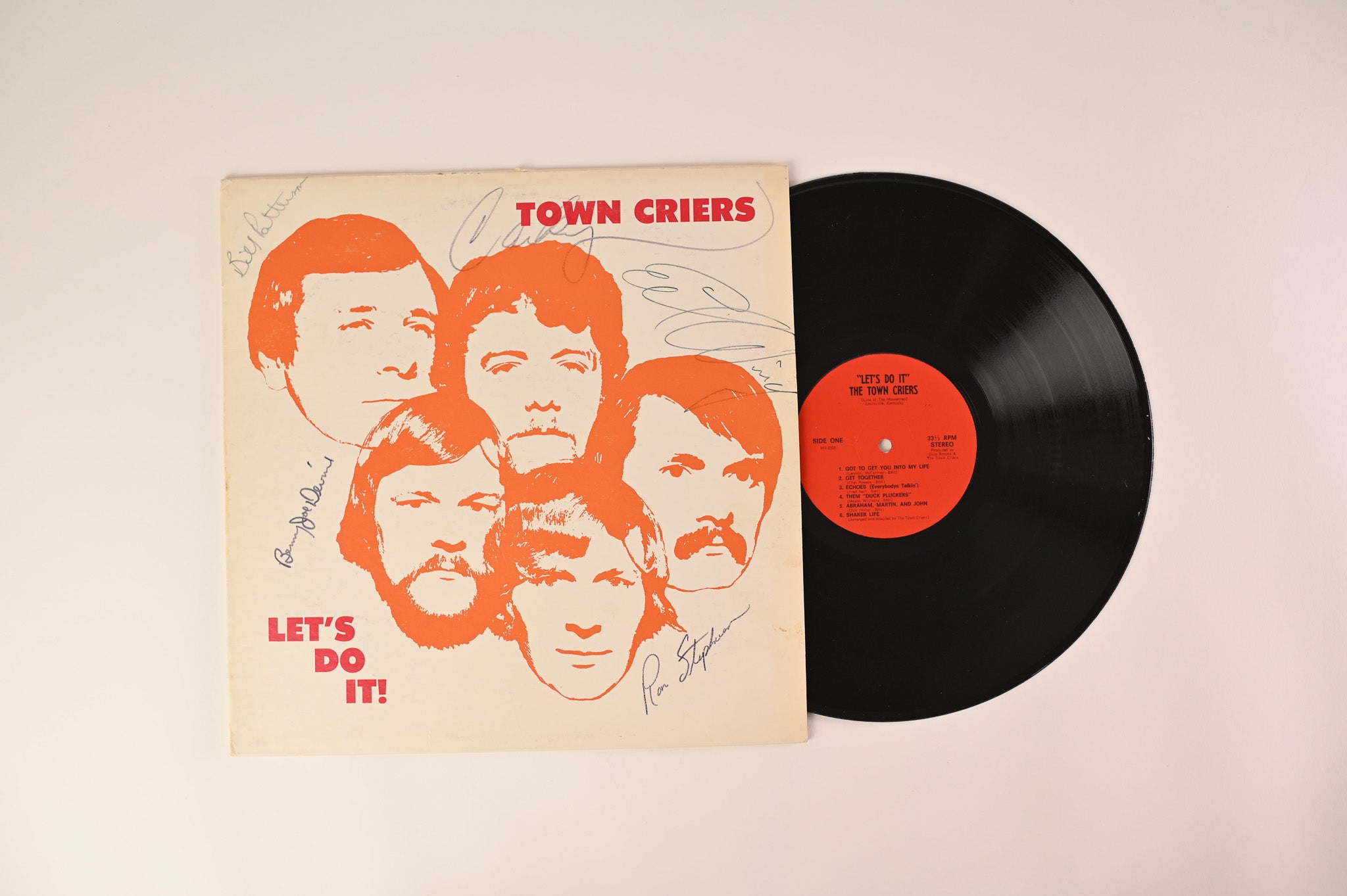 The Town Criers - Let's Do It - Private Press