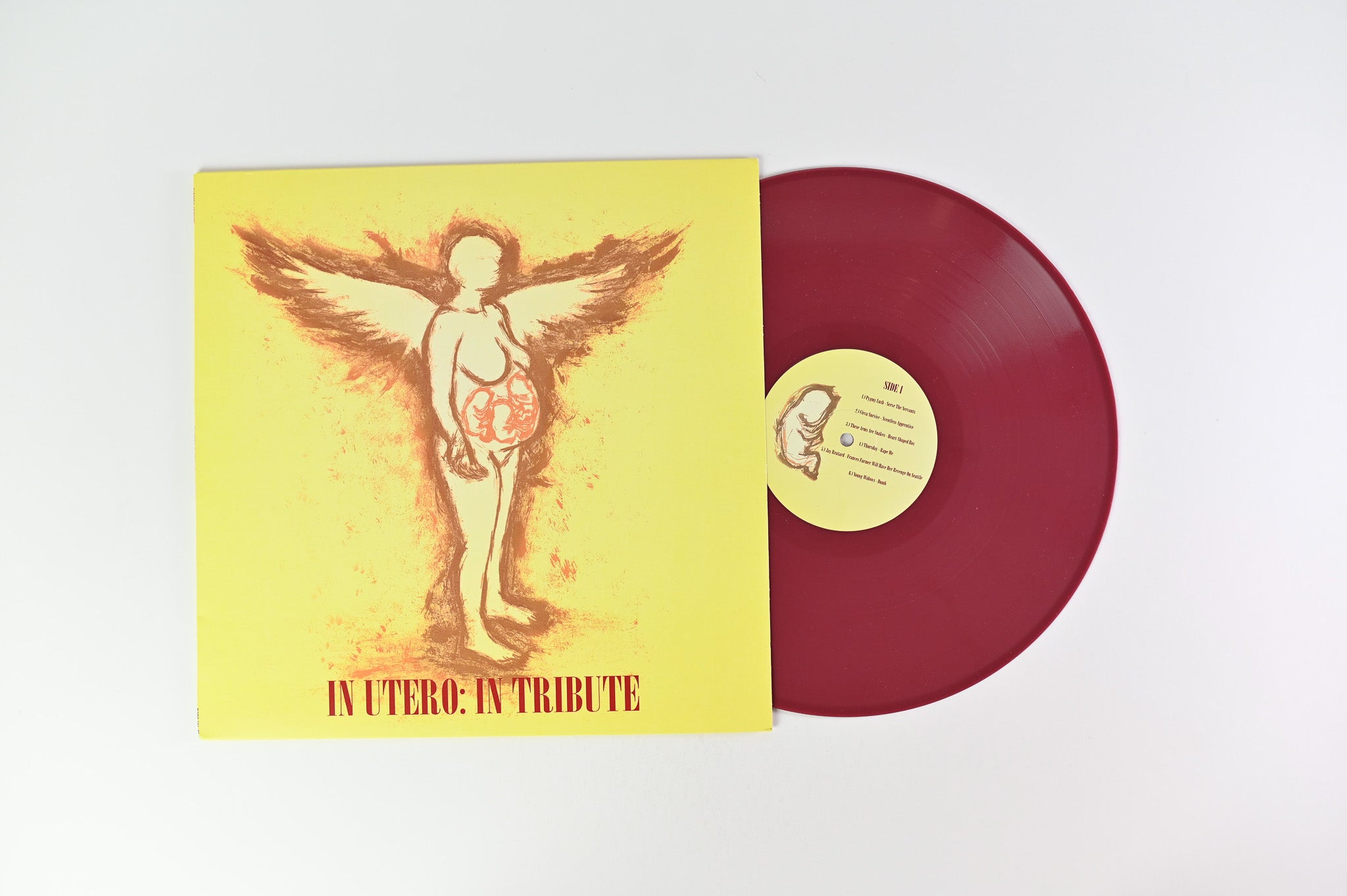 Various - In Utero: In Tribute on Robotic Empire Maroon Opaque Vinyl