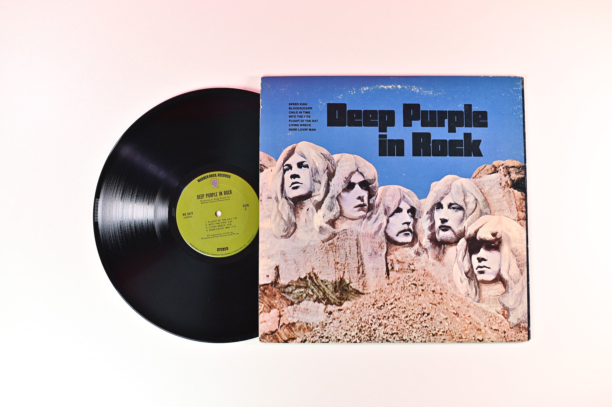 Deep Purple - In Rock on Warner Bros. Records