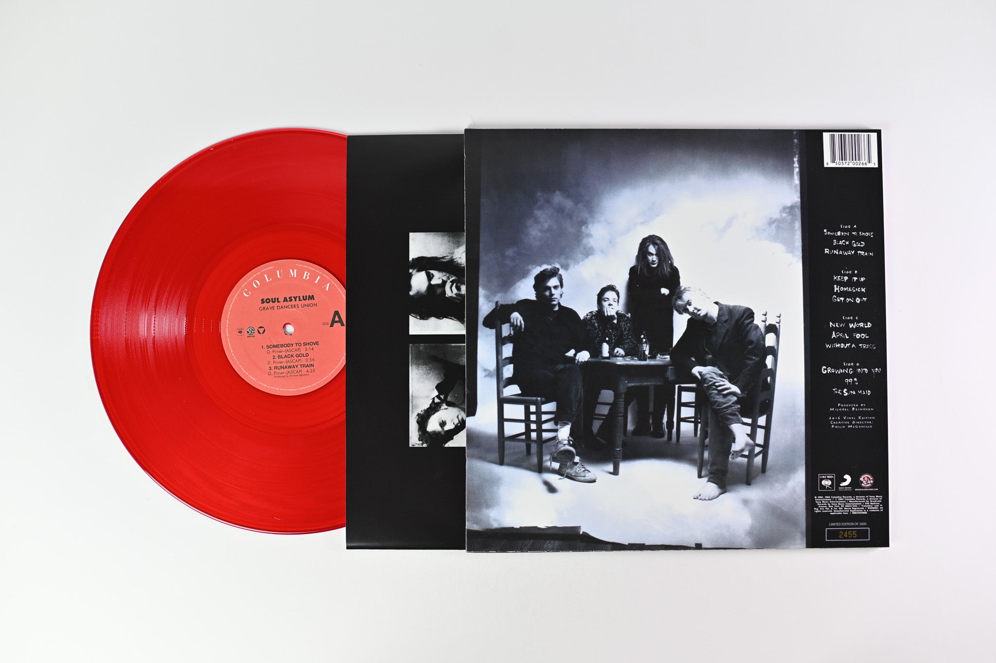 Soul Asylum - Grave Dancers Union on Brookvale Records Red & Green Transparent Vinyl