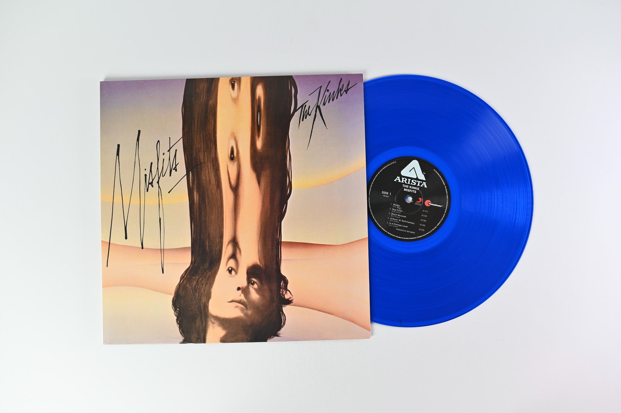 The Kinks - Misfits on Friday Music Translucent Blue Vinyl