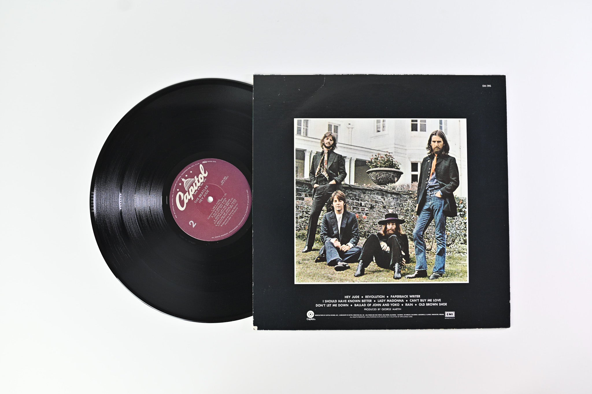 The Beatles - Hey Jude on Capitol Records