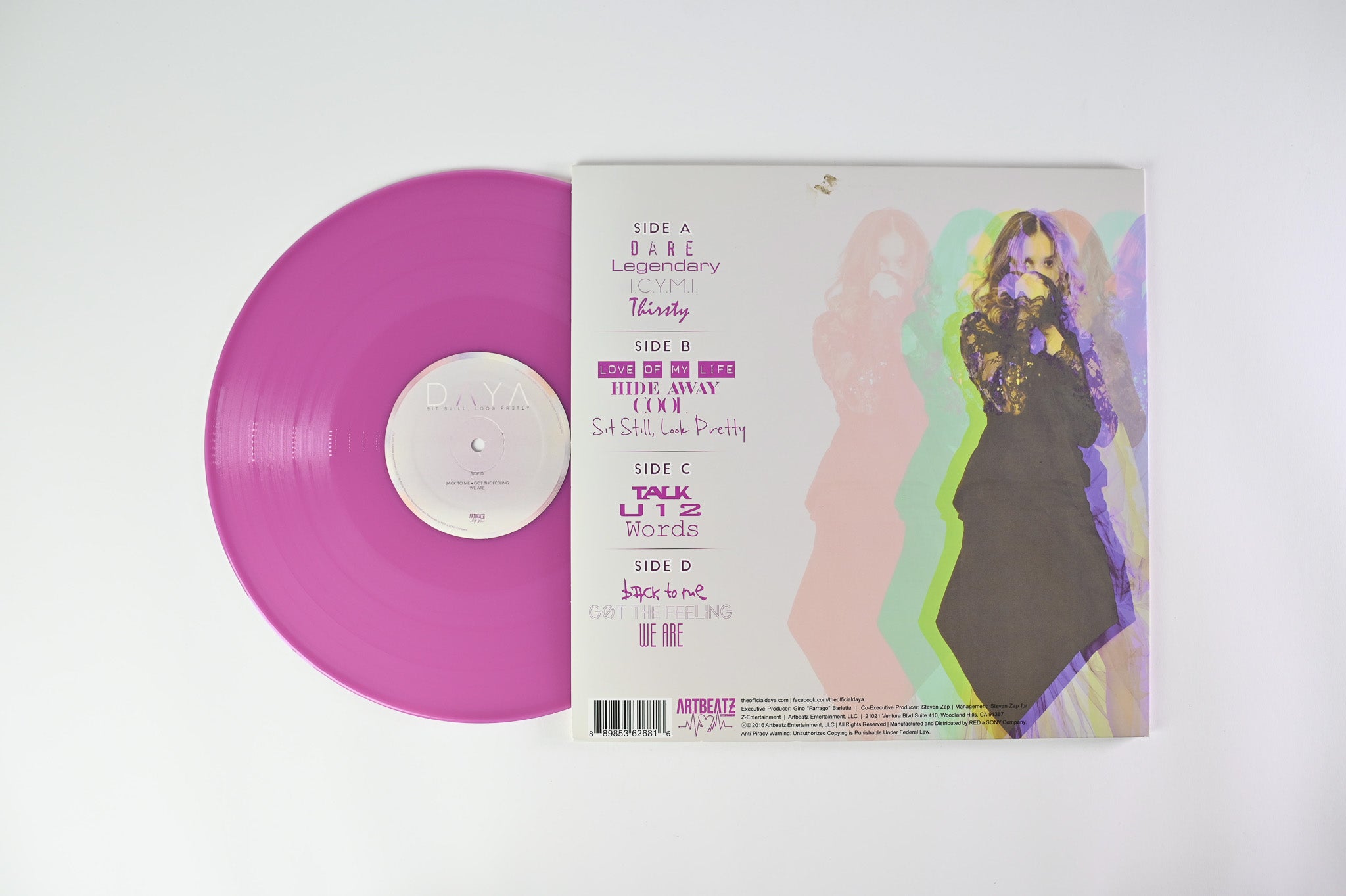 Daya - Sit Still, Look Pretty on Artbeatz / Z Entertainment - Lavender Vinyl