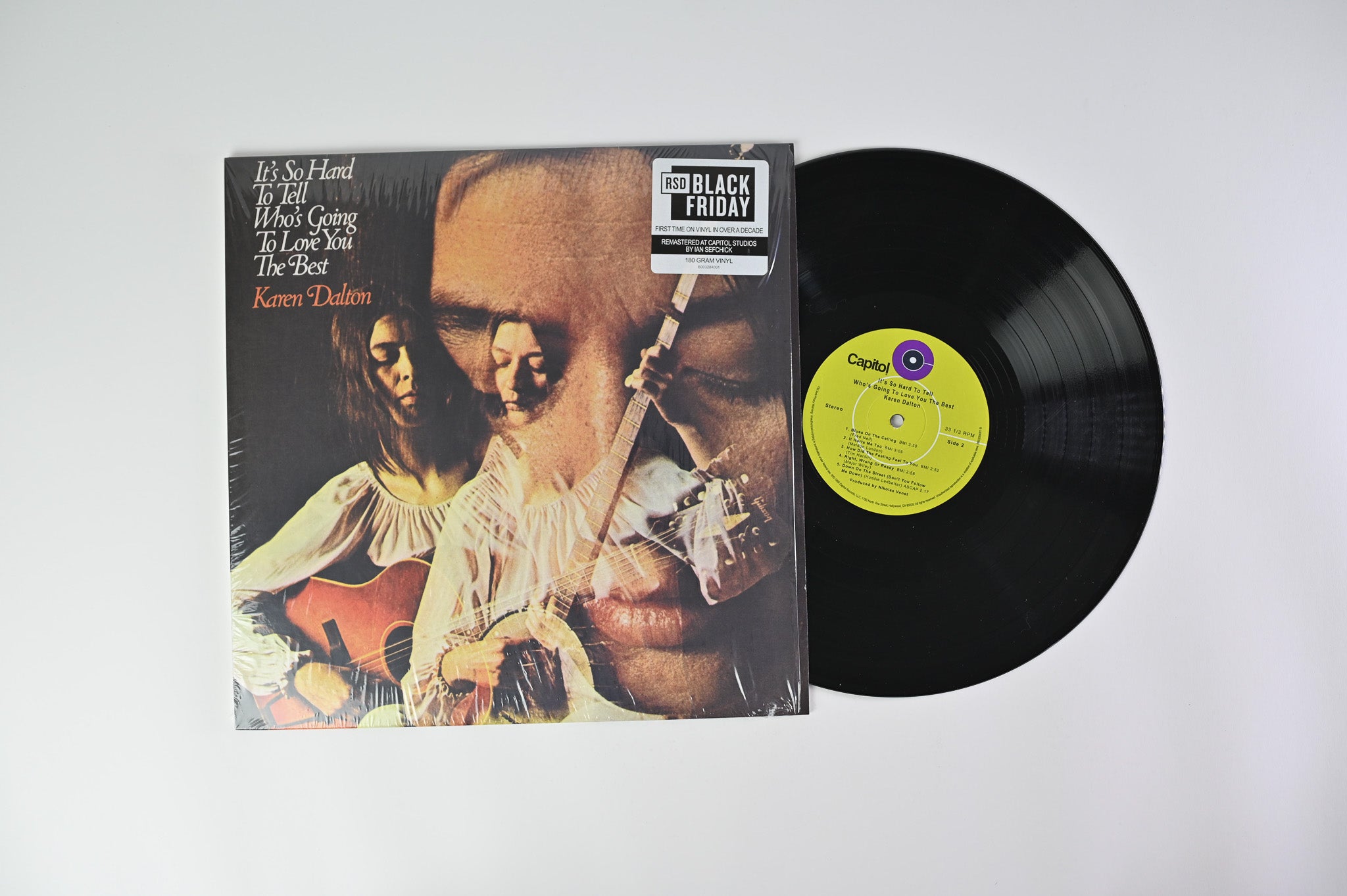 Karen Dalton - It's So Hard To Tell Who's Going To Love You The Best on Capitol Records