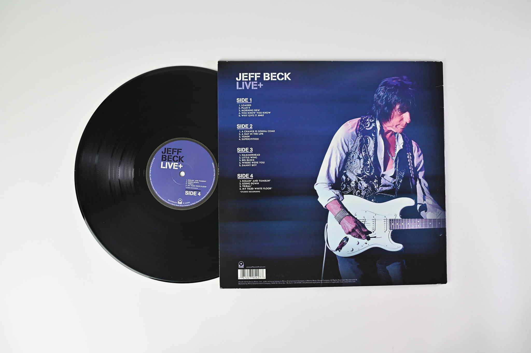 Jeff Beck - Live+ on ATCO Records