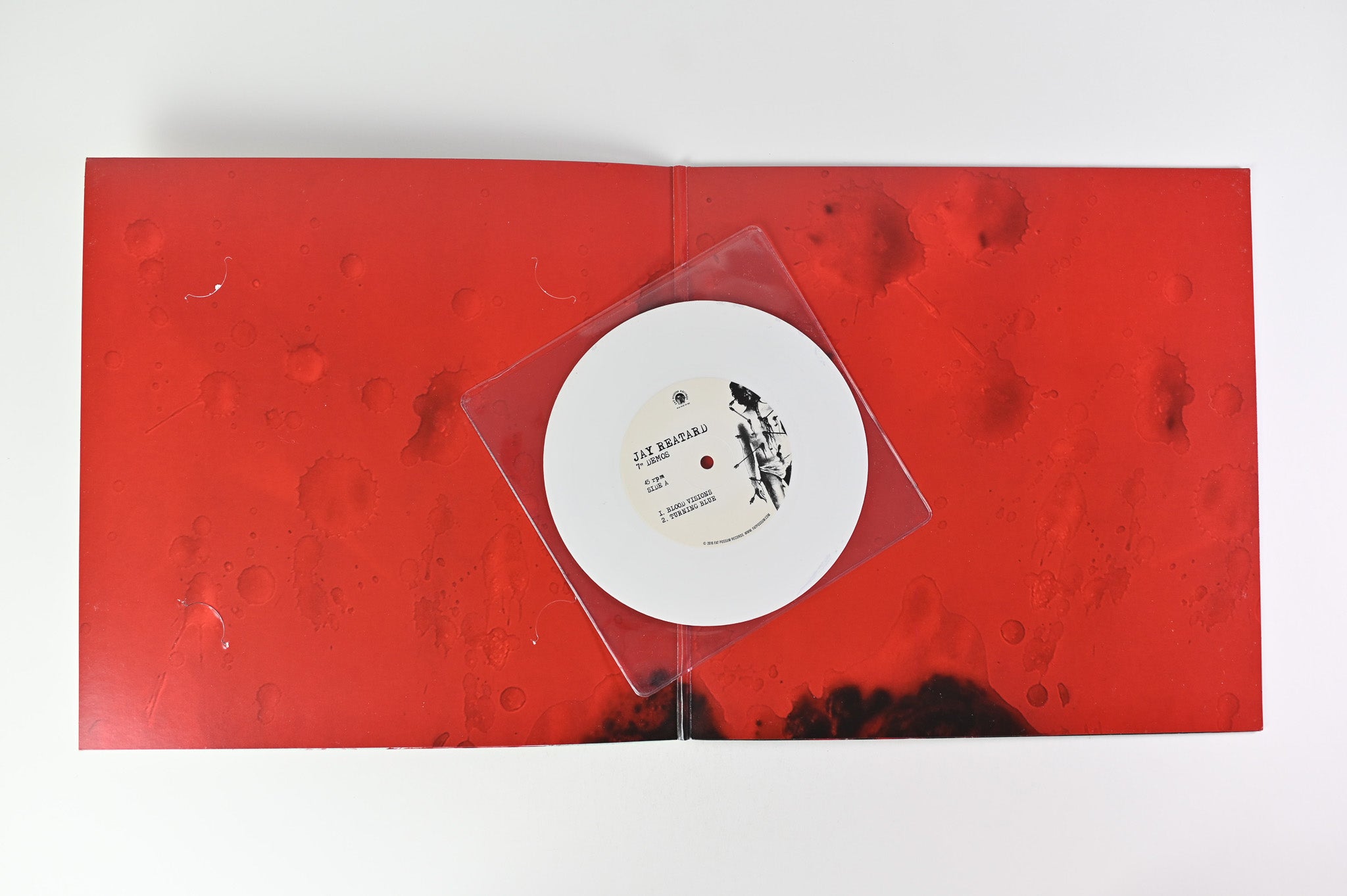 Jay Reatard - Blood Visions on Fat Possum Records Clear Red Vinyl