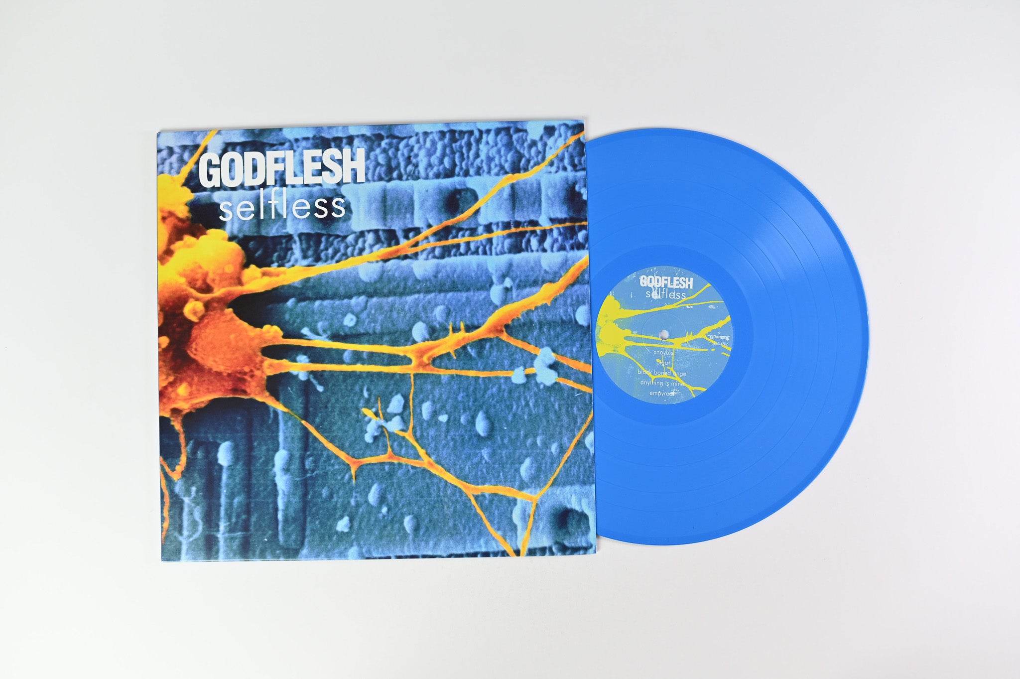 Godflesh - Selfless on Earache Empyreal Blue Vinyl