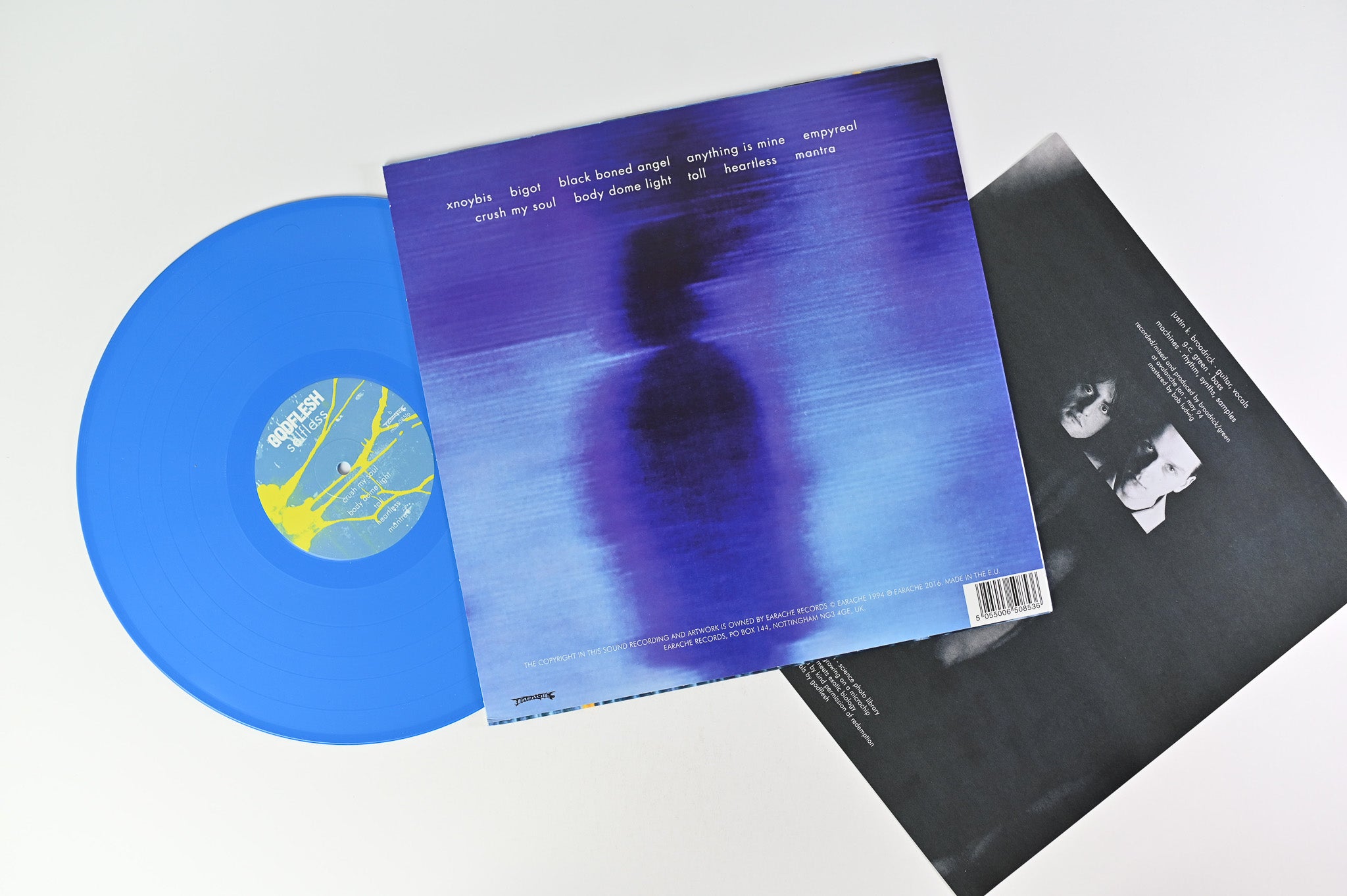 Godflesh - Selfless on Earache Empyreal Blue Vinyl