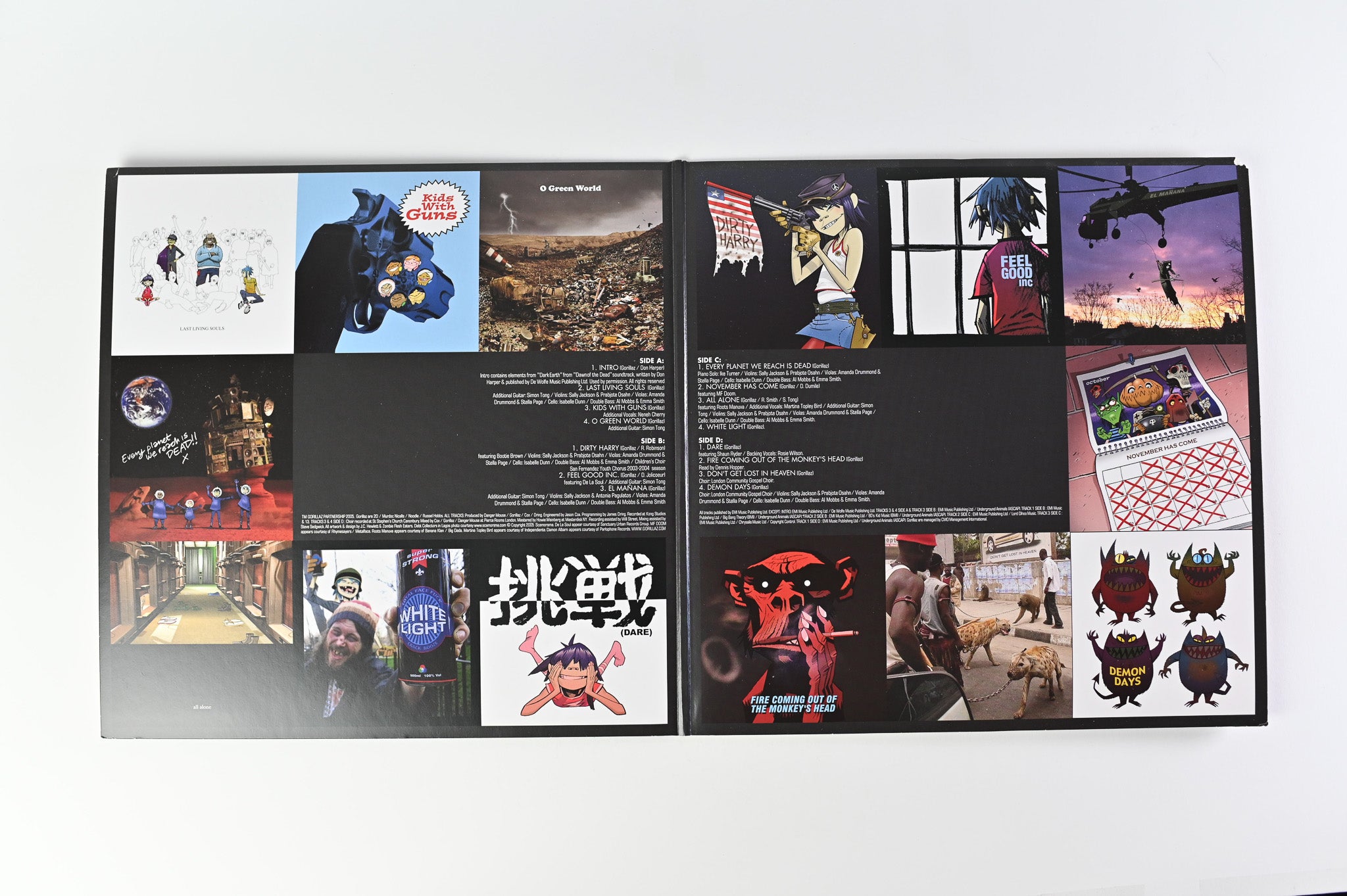Gorillaz - Demon Days on Warner Parlophone Opaque Purple Reissue