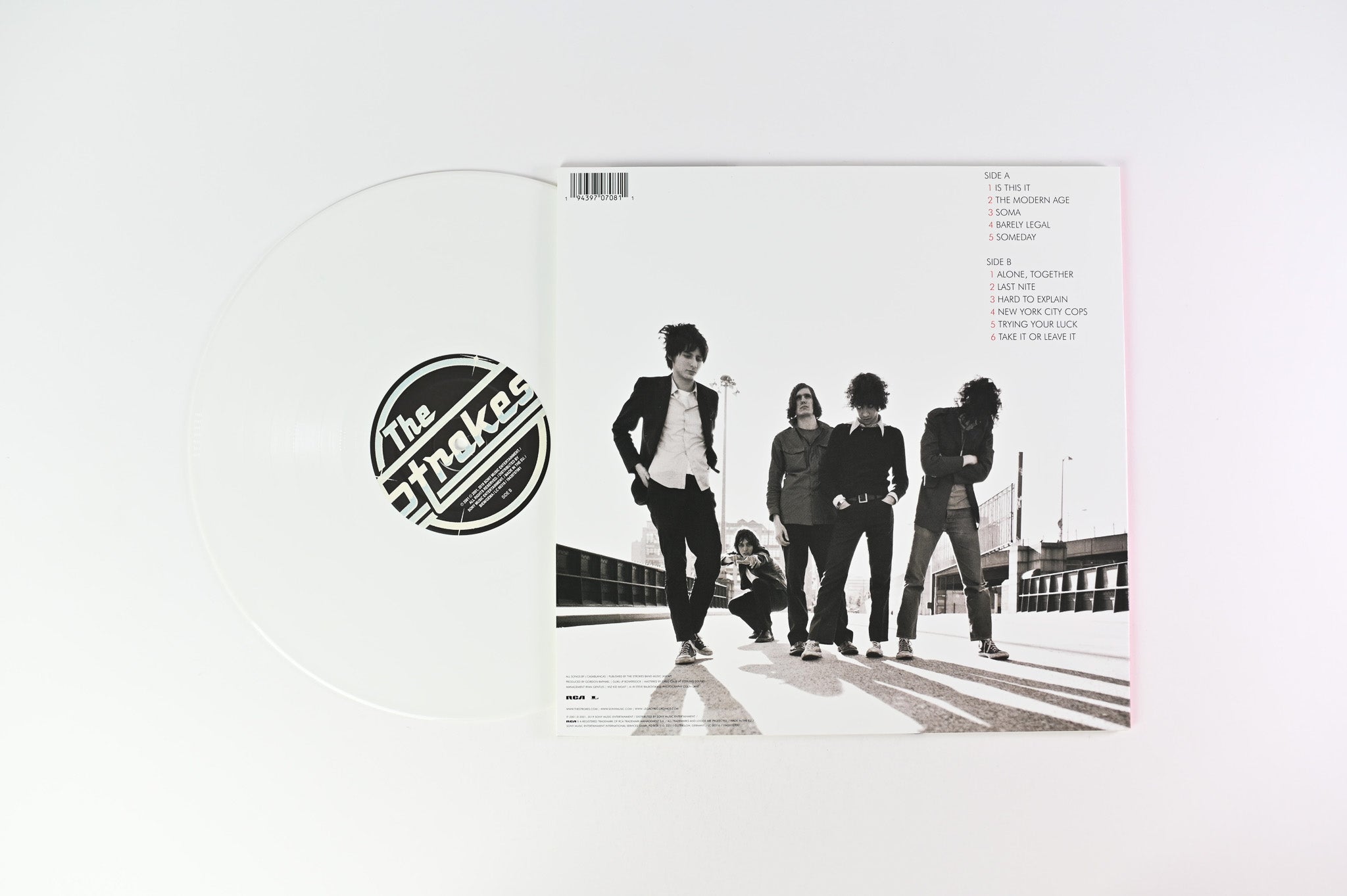 The Strokes - Is This It on RCA White Vinyl