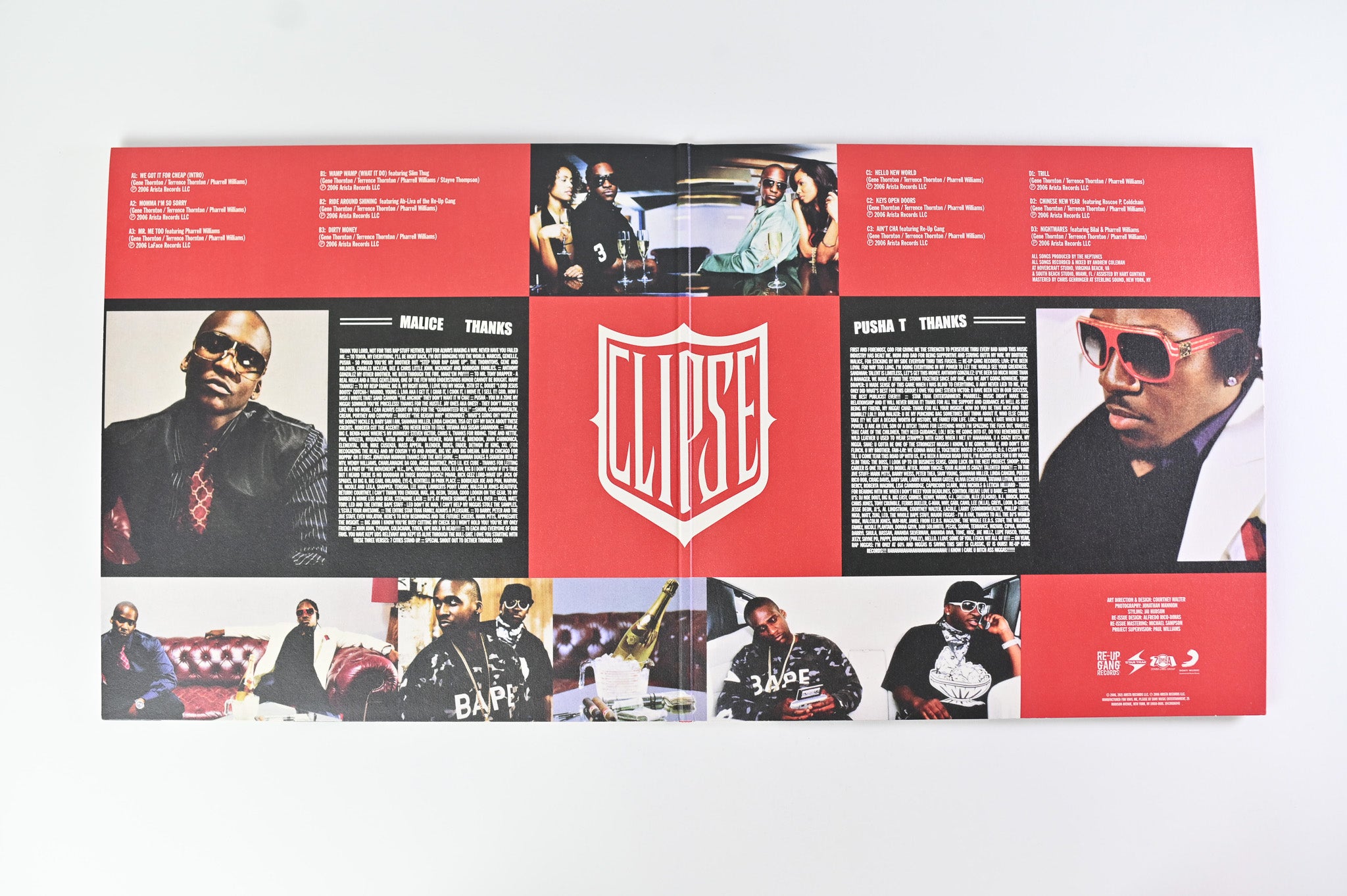 Clipse - Hell Hath No Fury レコード Clipse - Hell Hath No Fury (White LP)