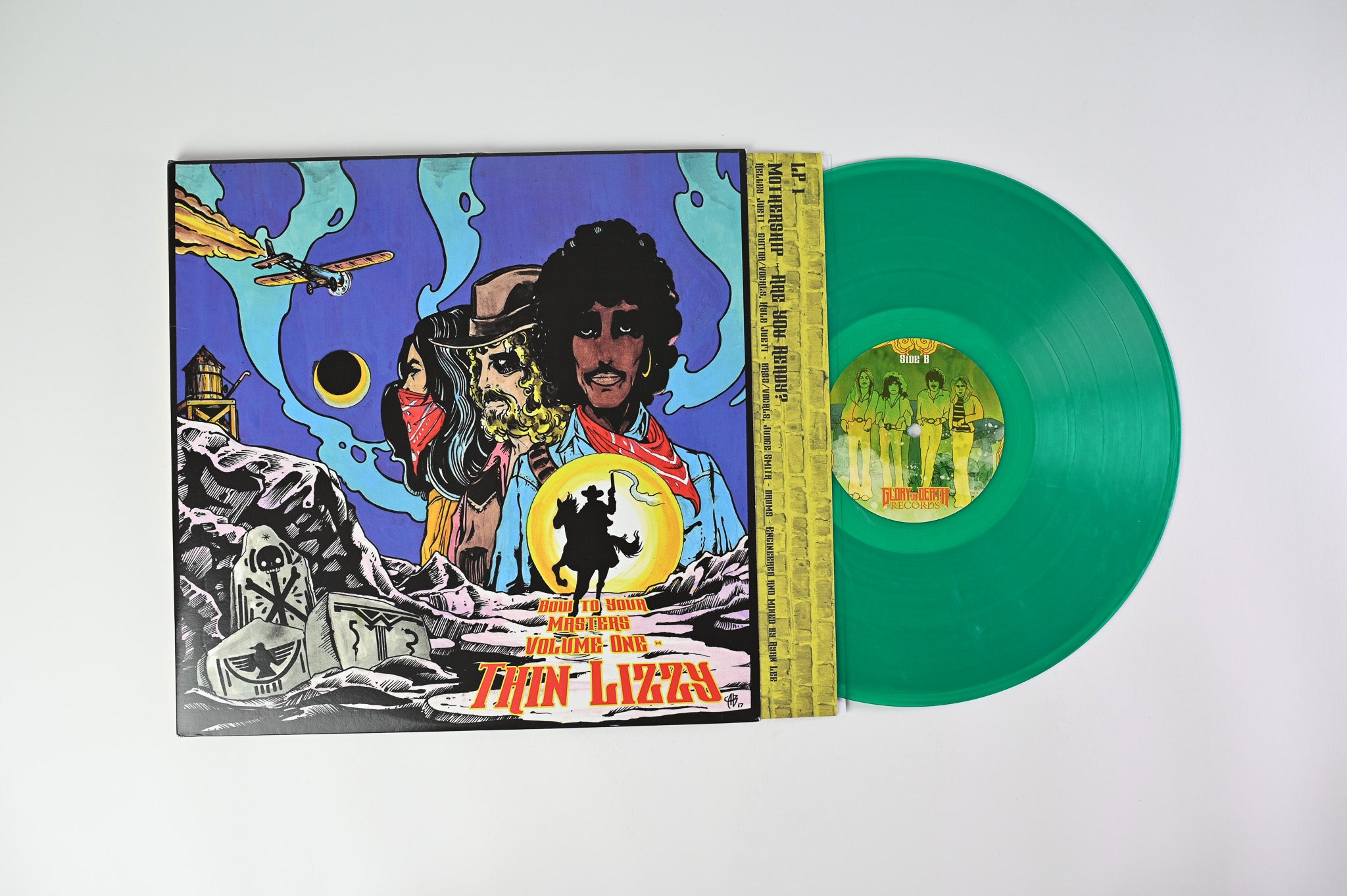 Various - Bow To Your Masters Volume 1: Thin Lizzy on Glory Or Death Emerald Green Metallic