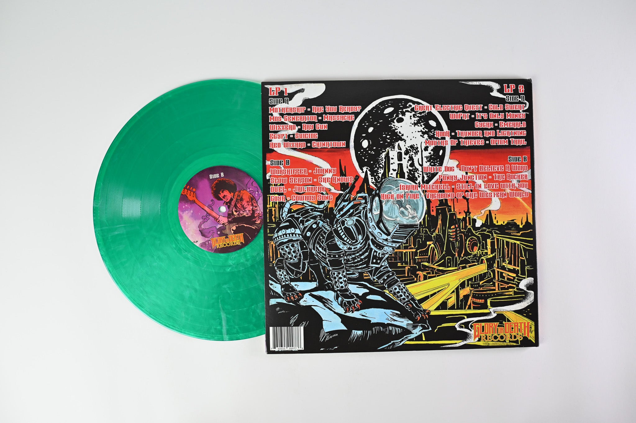 Various - Bow To Your Masters Volume 1: Thin Lizzy on Glory Or Death Emerald Green Metallic