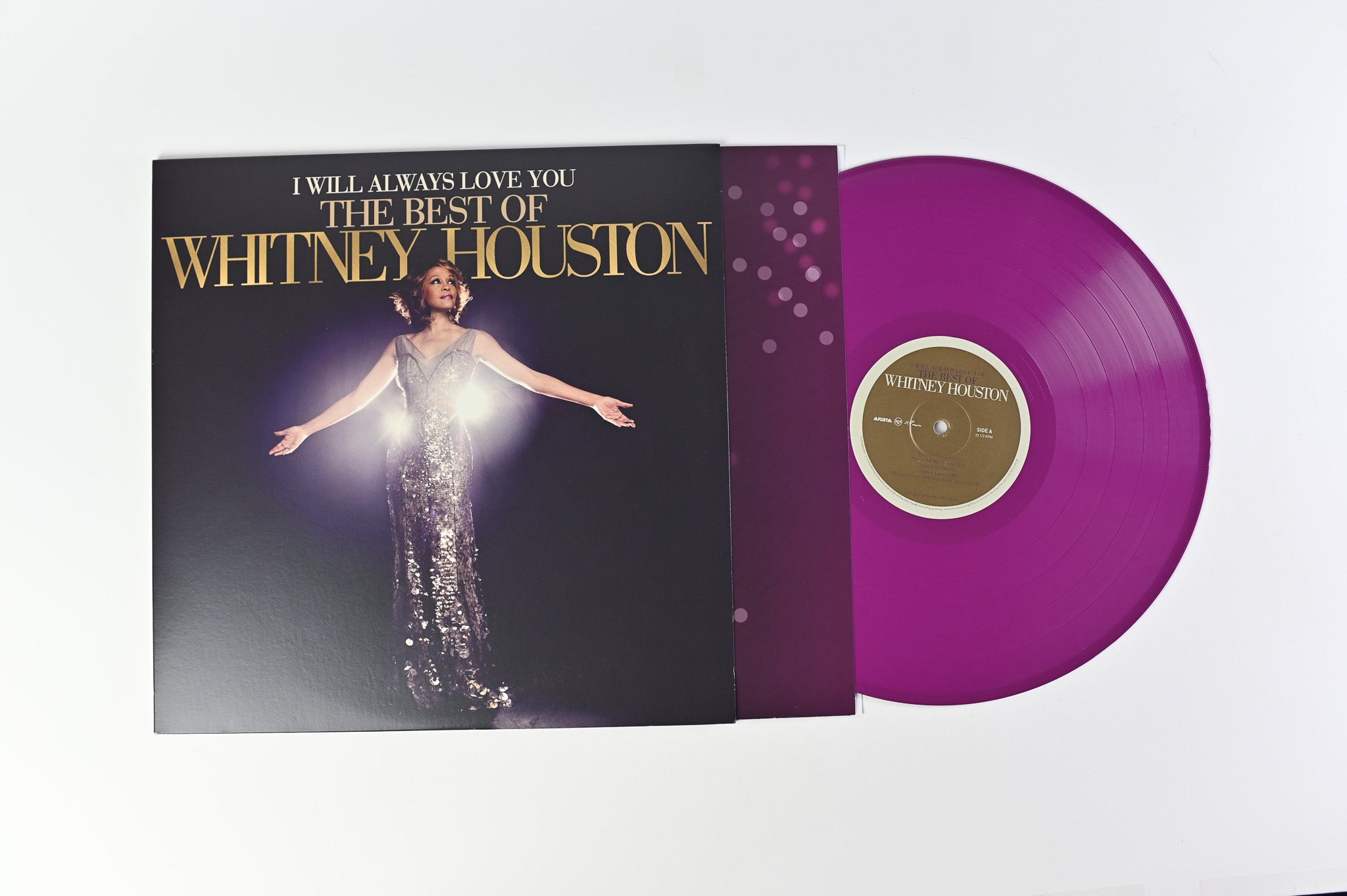 Whitney Houston - I Will Always Love You: The Best Of Whitney Houston on Arista Dark Purple