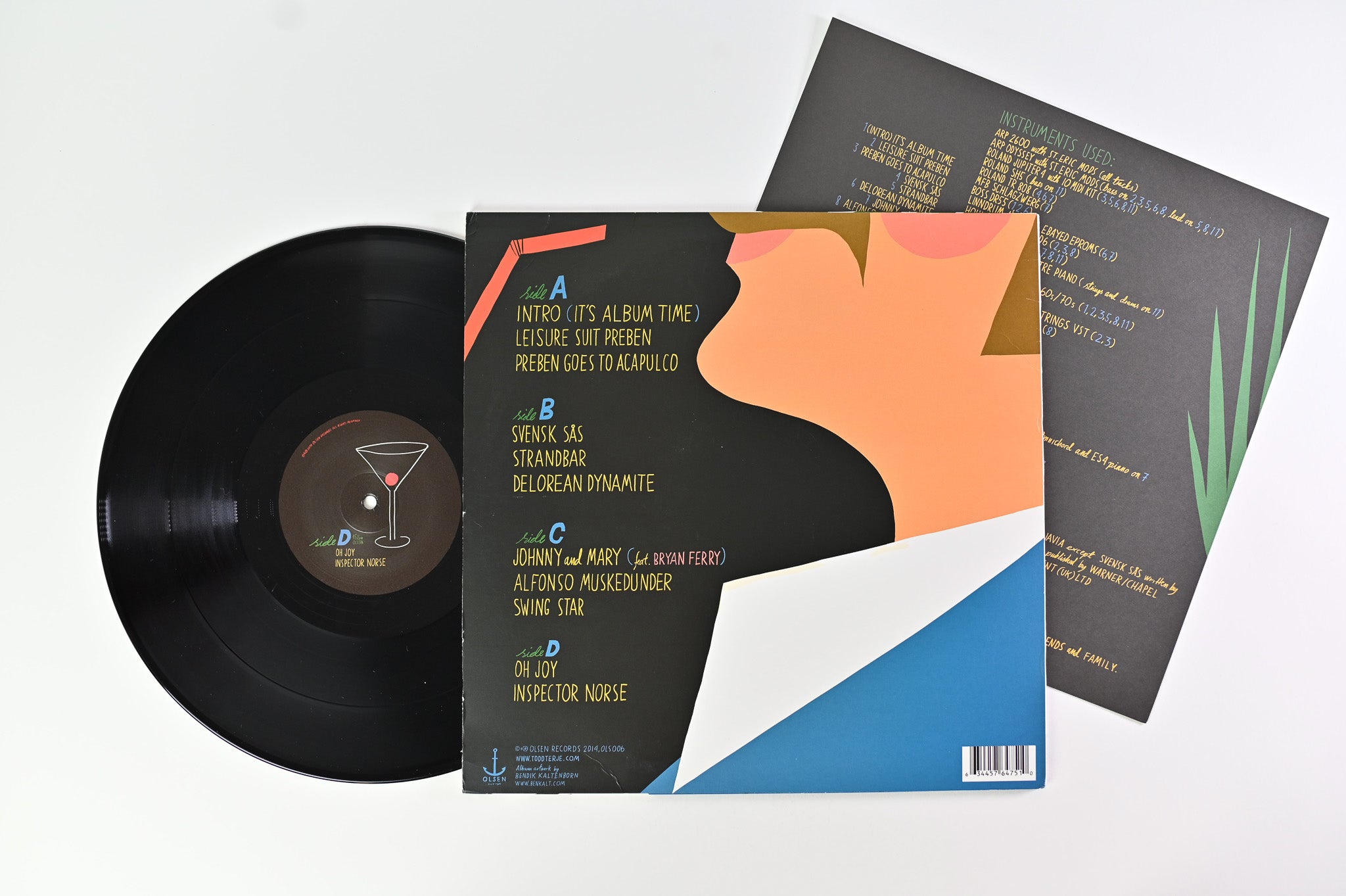 Todd Terje - It's Album Time on Olsen Reissue