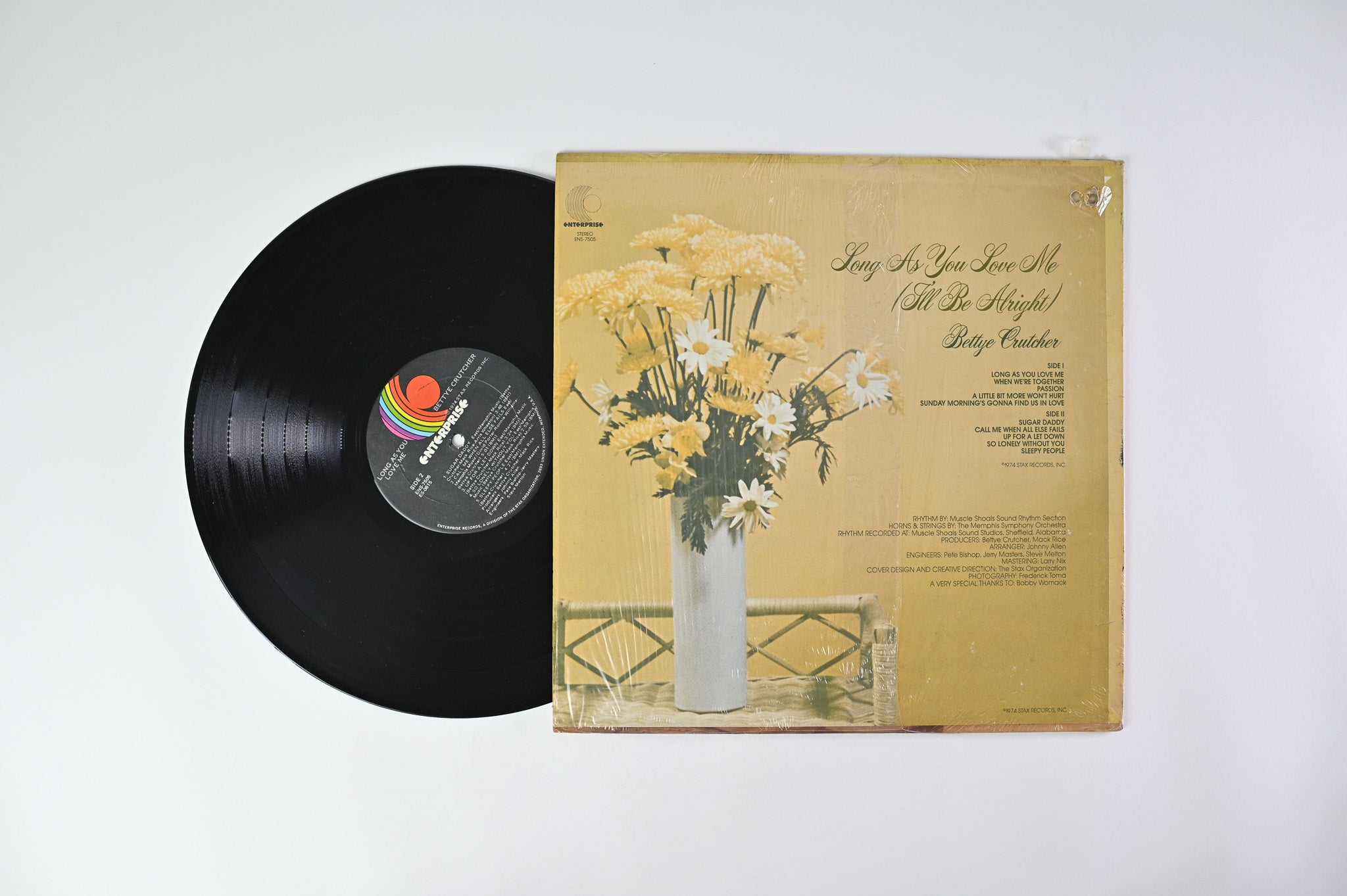 Bettye Crutcher - Long As You Love Me (I'll Be Alright) on Enterprise