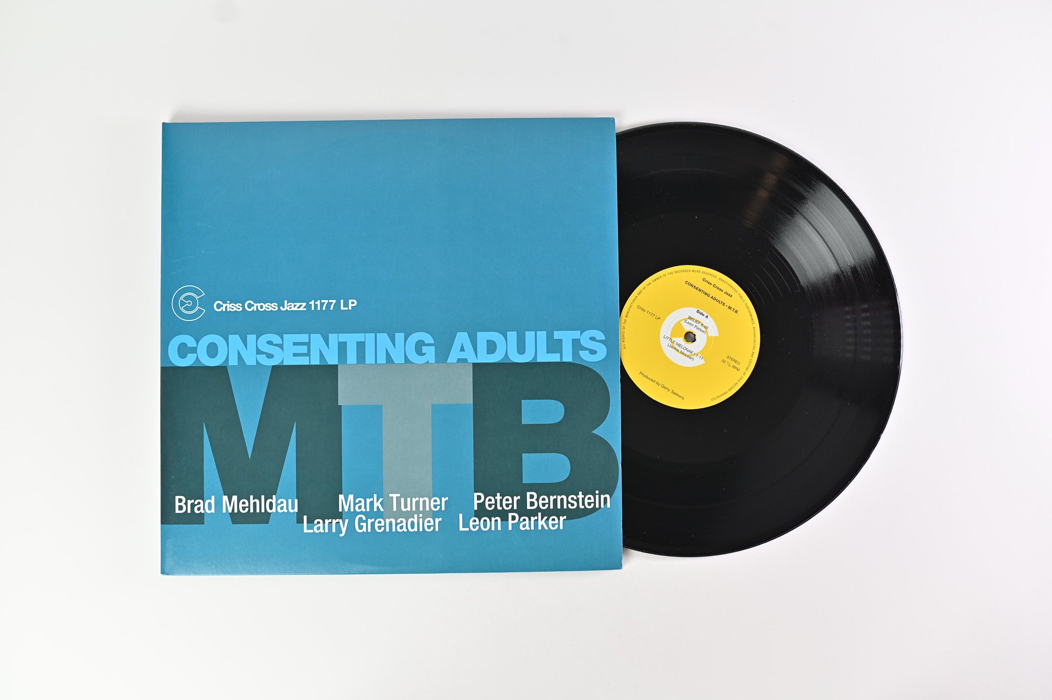 M.T.B. - Consenting Adults on Criss Cross Jazz RSD 2021 180 Gram Reissue