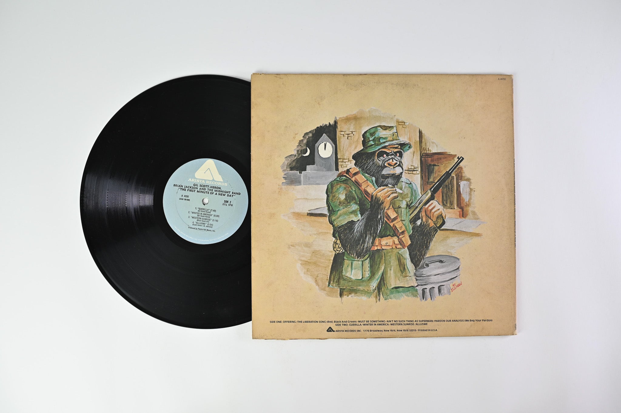 Gil Scott-Heron & Brian Jackson - The First Minute Of A New Day on Arista
