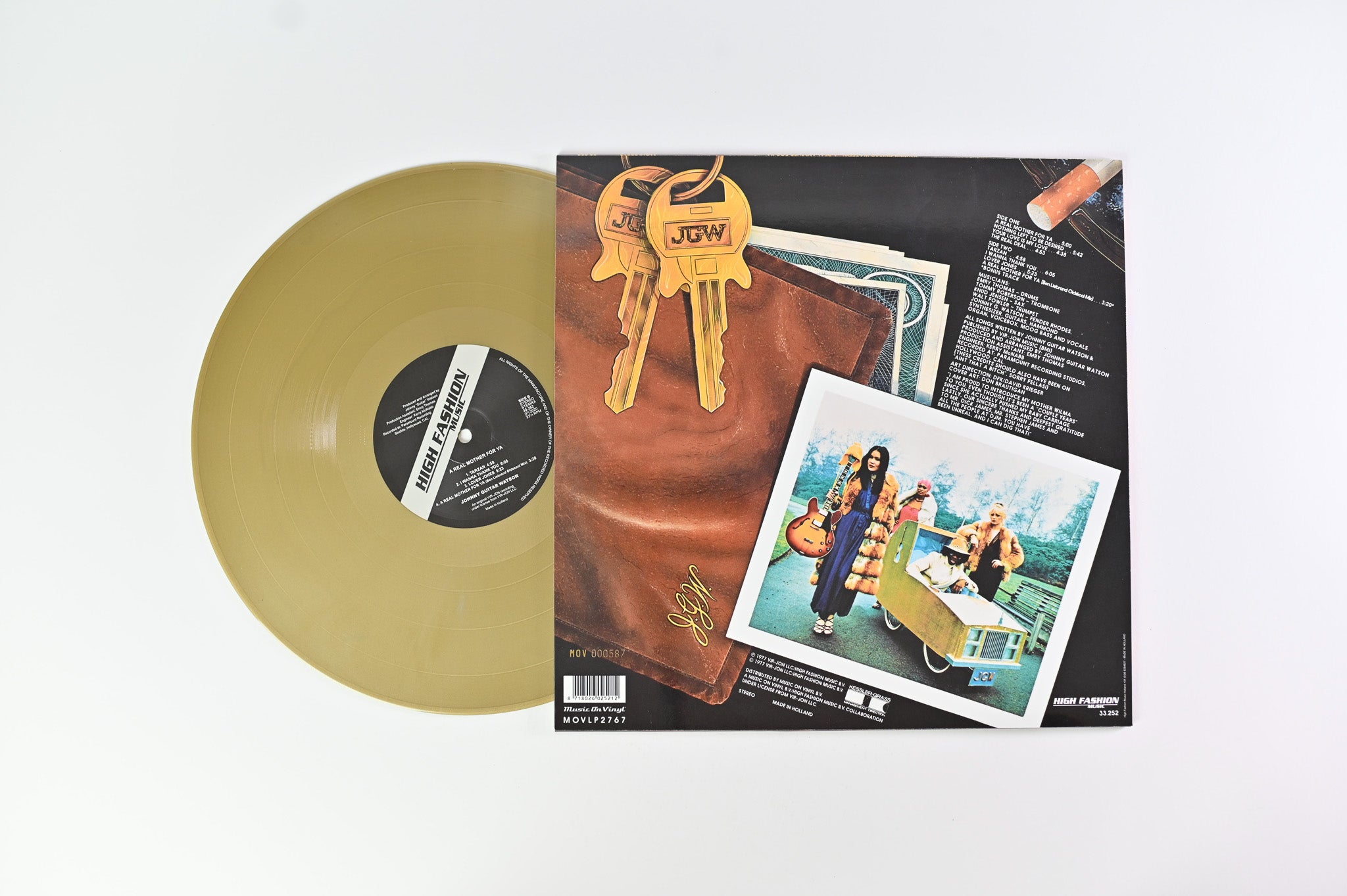 Johnny Guitar Watson - A Real Mother For Ya on Music On Vinyl - Gold Vinyl