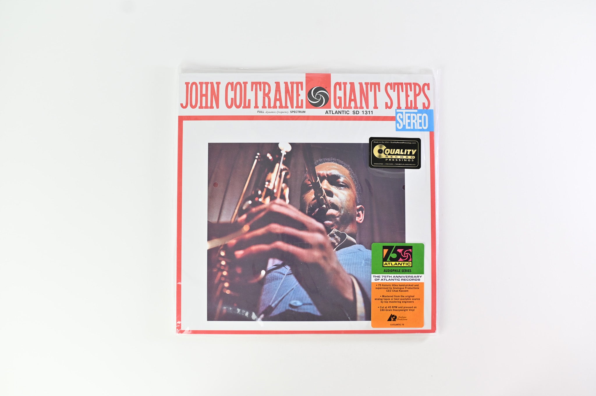 John Coltrane - Giant Steps on Analogue Productions Atlantic 75 Series - 2-lp 45 RPM