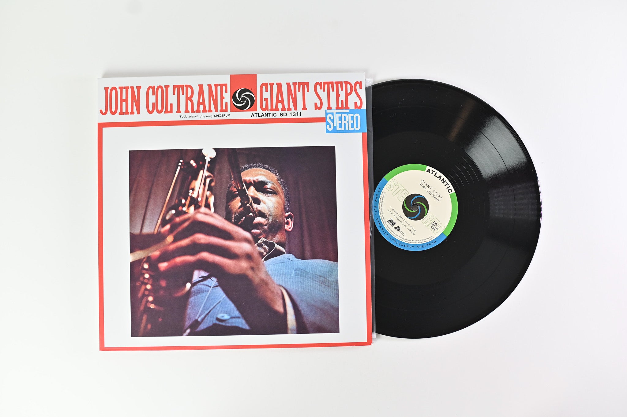 John Coltrane - Giant Steps on Analogue Productions Atlantic 75 Series - 2-lp 45 RPM