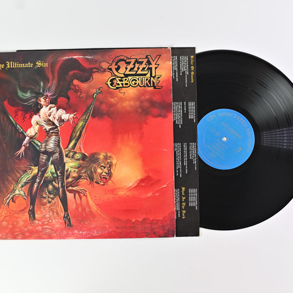 Ozzy Osbourne - The Ultimate Sin on CBS Associated Records